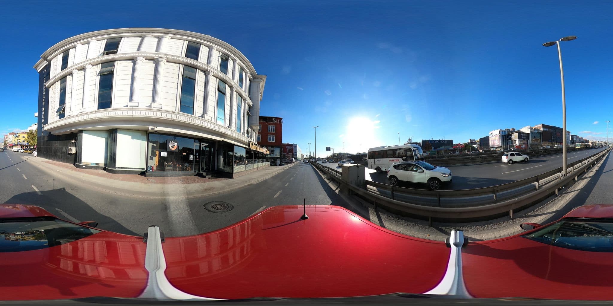 Street view near World Point Hotel Beşyol, Küçükçekmece — © ademturkmen (CC BY-SA · Mapillary)