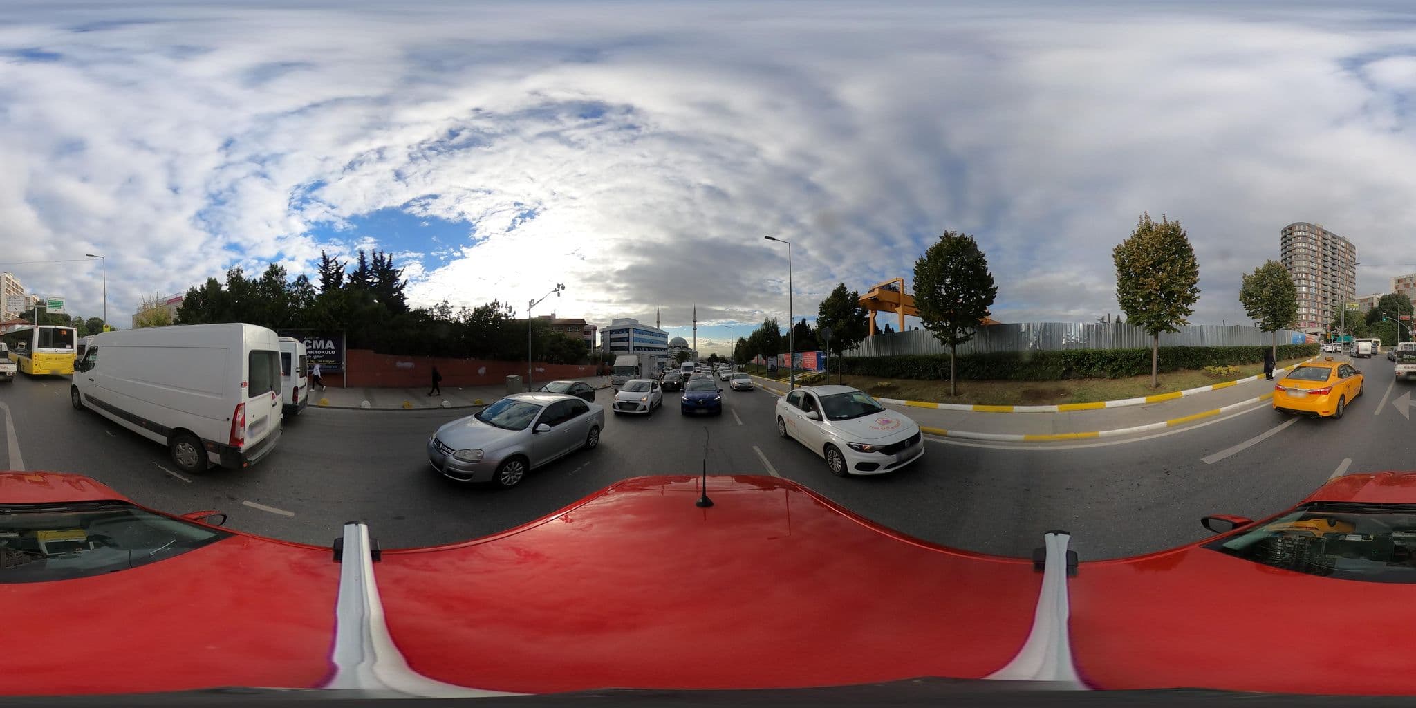 Street view near Günlük Kiralık Ev, Küçükçekmece — © ademturkmen (CC BY-SA · Mapillary)