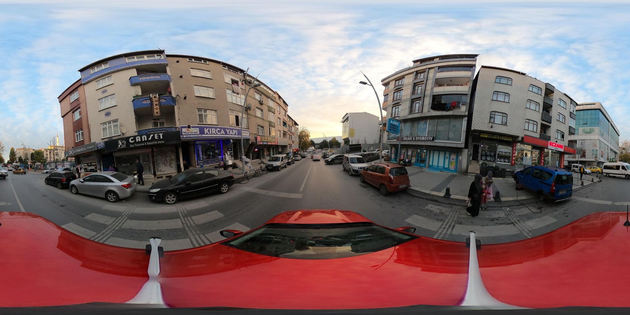Street view near DOLCE COMFORT HOTEL, Sultangazi — © ademturkmen (CC BY-SA · Mapillary)