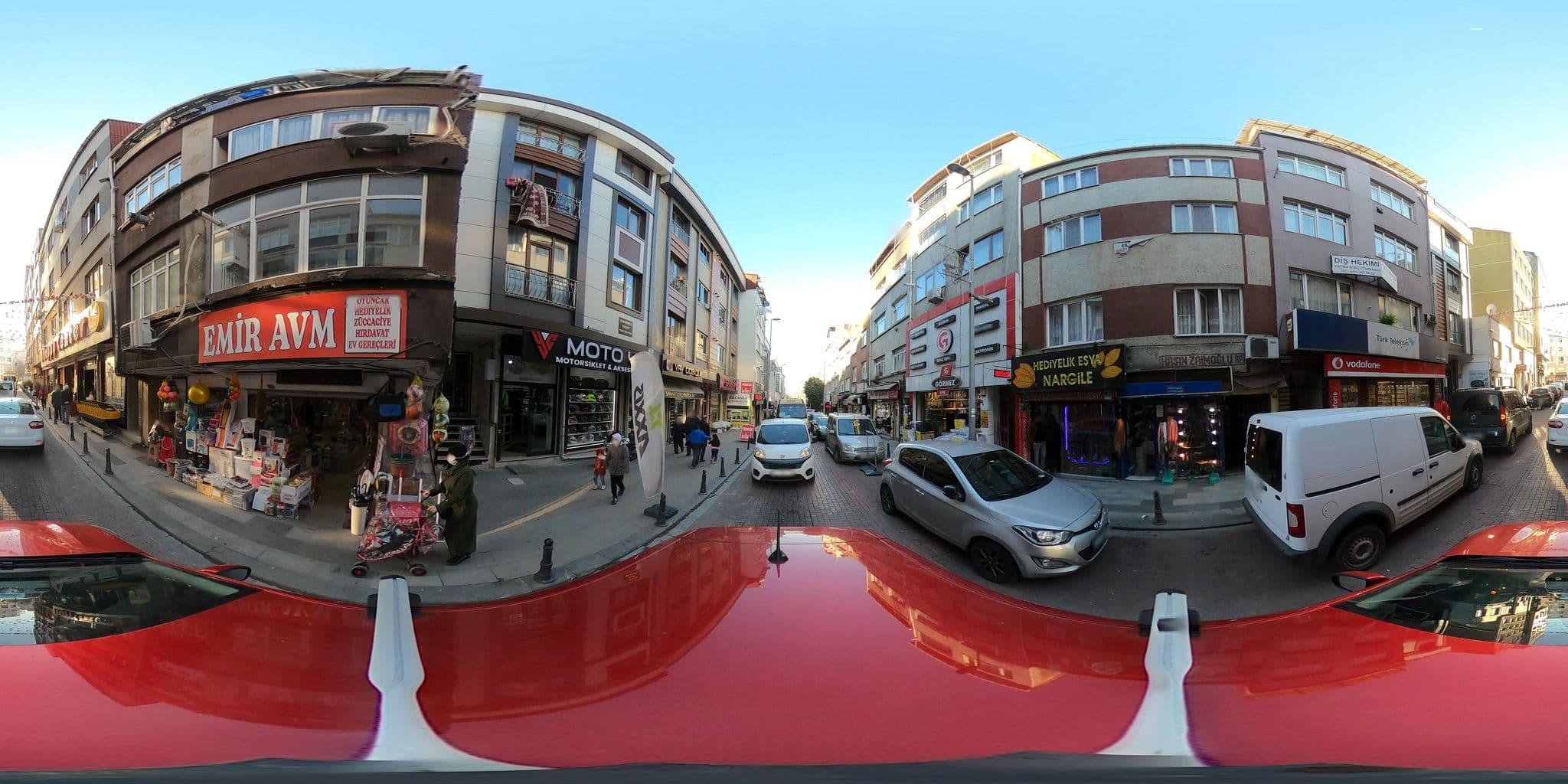 Street view near Otel Libya, Esenler — © ademturkmen (CC BY-SA · Mapillary)