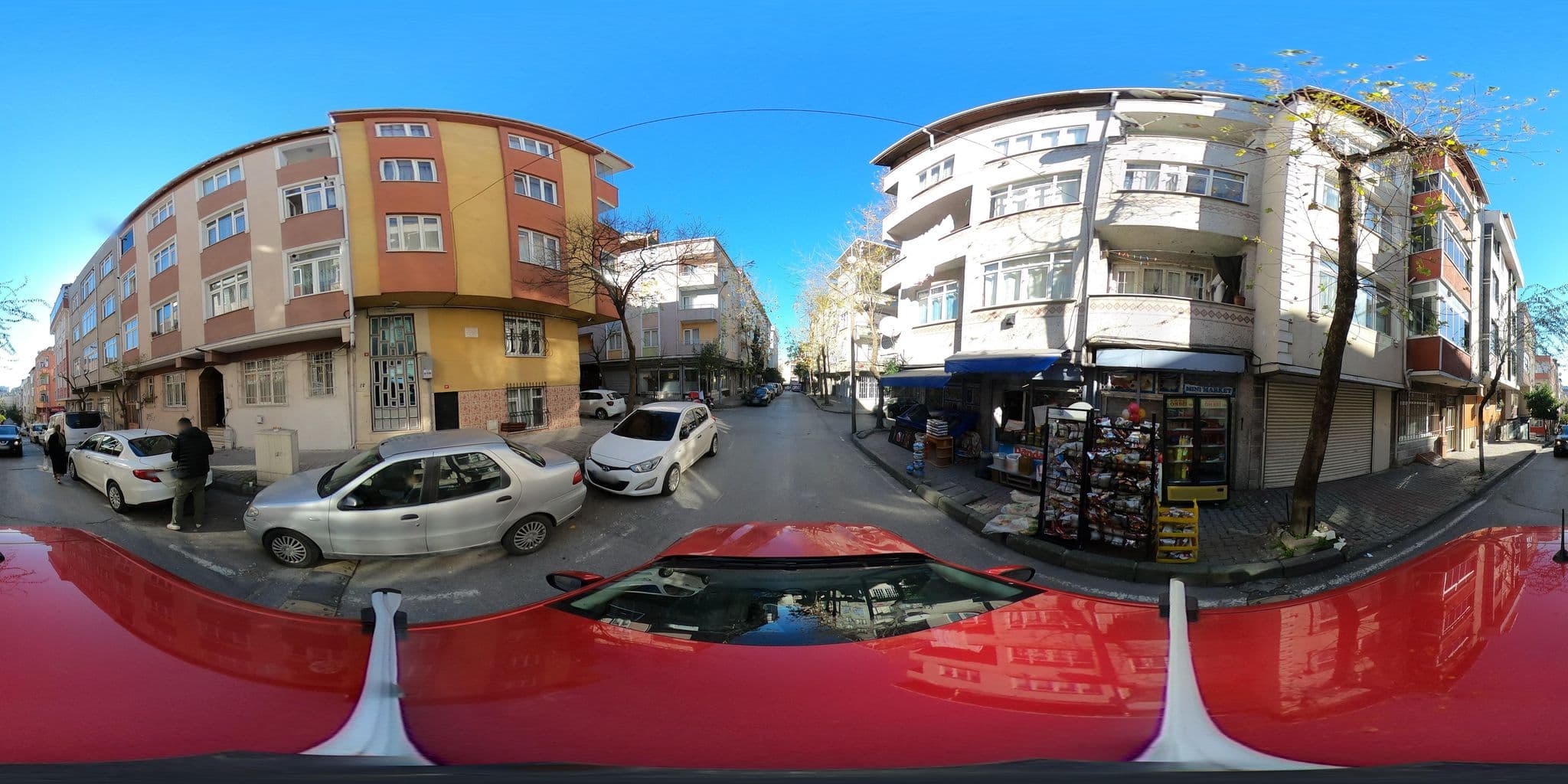 Street view near Burj Al Srab Dubaii, Sultangazi — © ademturkmen (CC BY-SA · Mapillary)