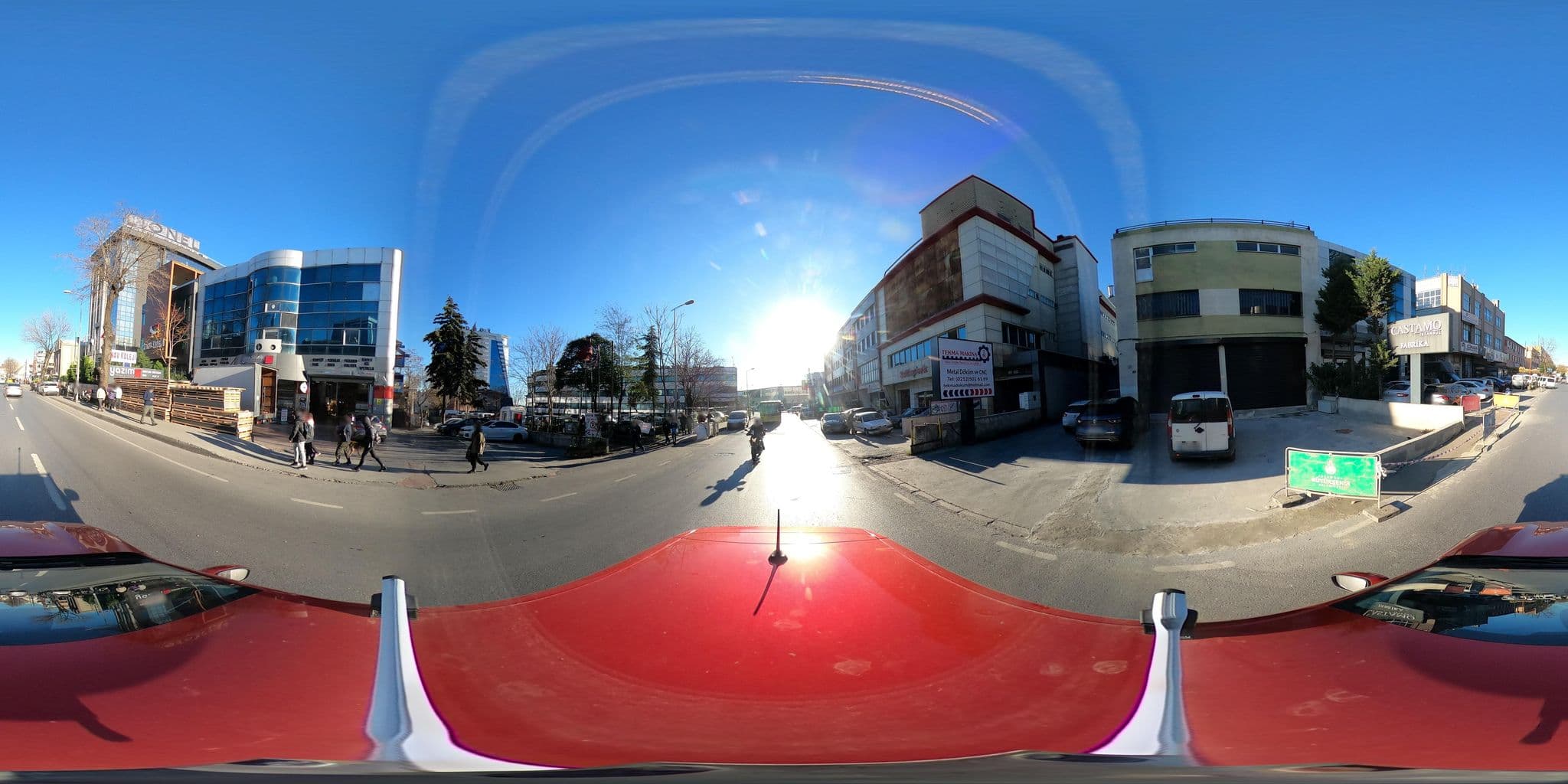 Street view near Akay Garden Family Club, Esenler — © ademturkmen (CC BY-SA · Mapillary)
