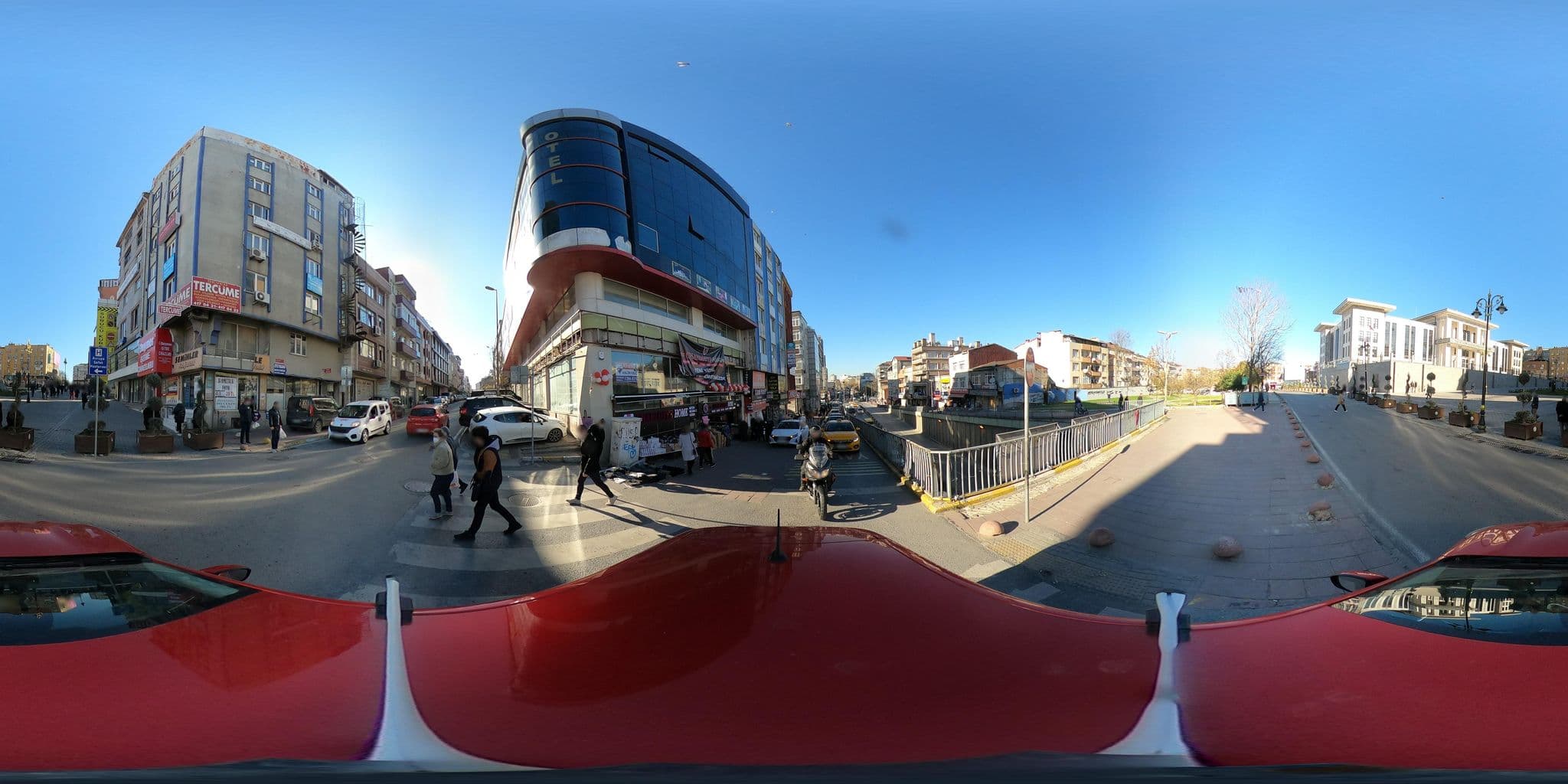 Street view near Lara Suits Residence Hotel, Esenler — © ademturkmen (CC BY-SA · Mapillary)