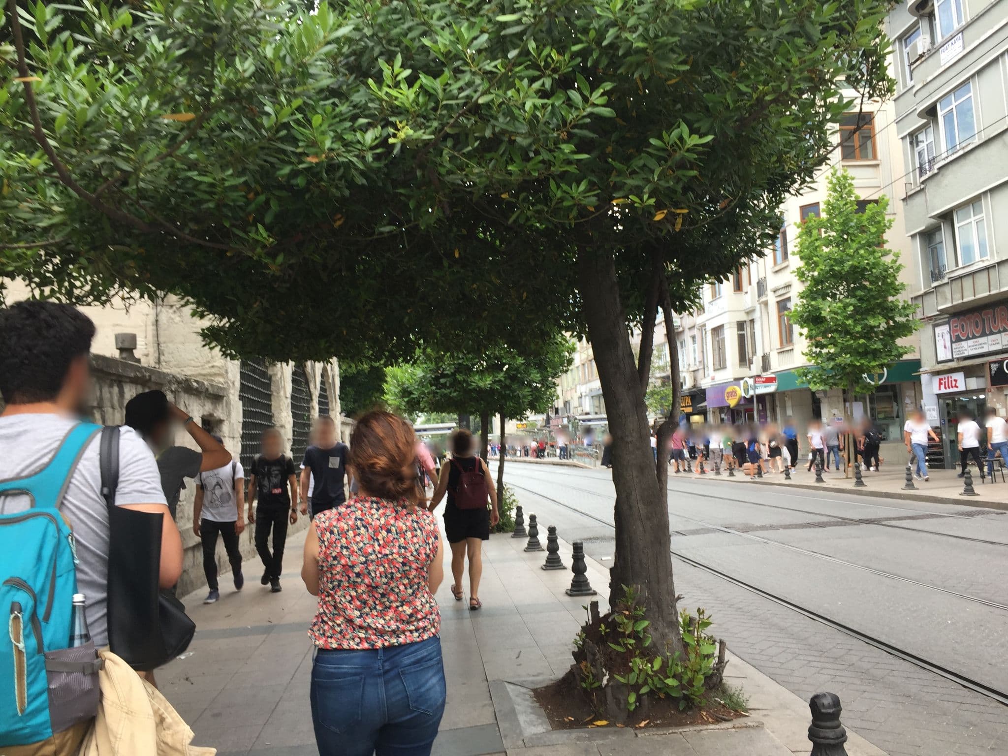 Street view near Hotel Adonis Palace, Sultanahmet — © sessiznotalar (CC BY-SA · Mapillary)