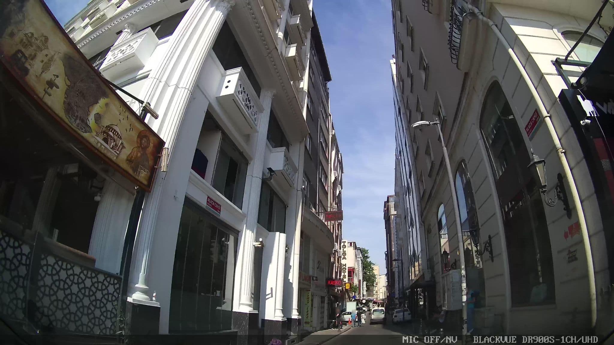 Street view near Tolga Hotel, Istanbul — © asturksever (CC BY-SA · Mapillary)