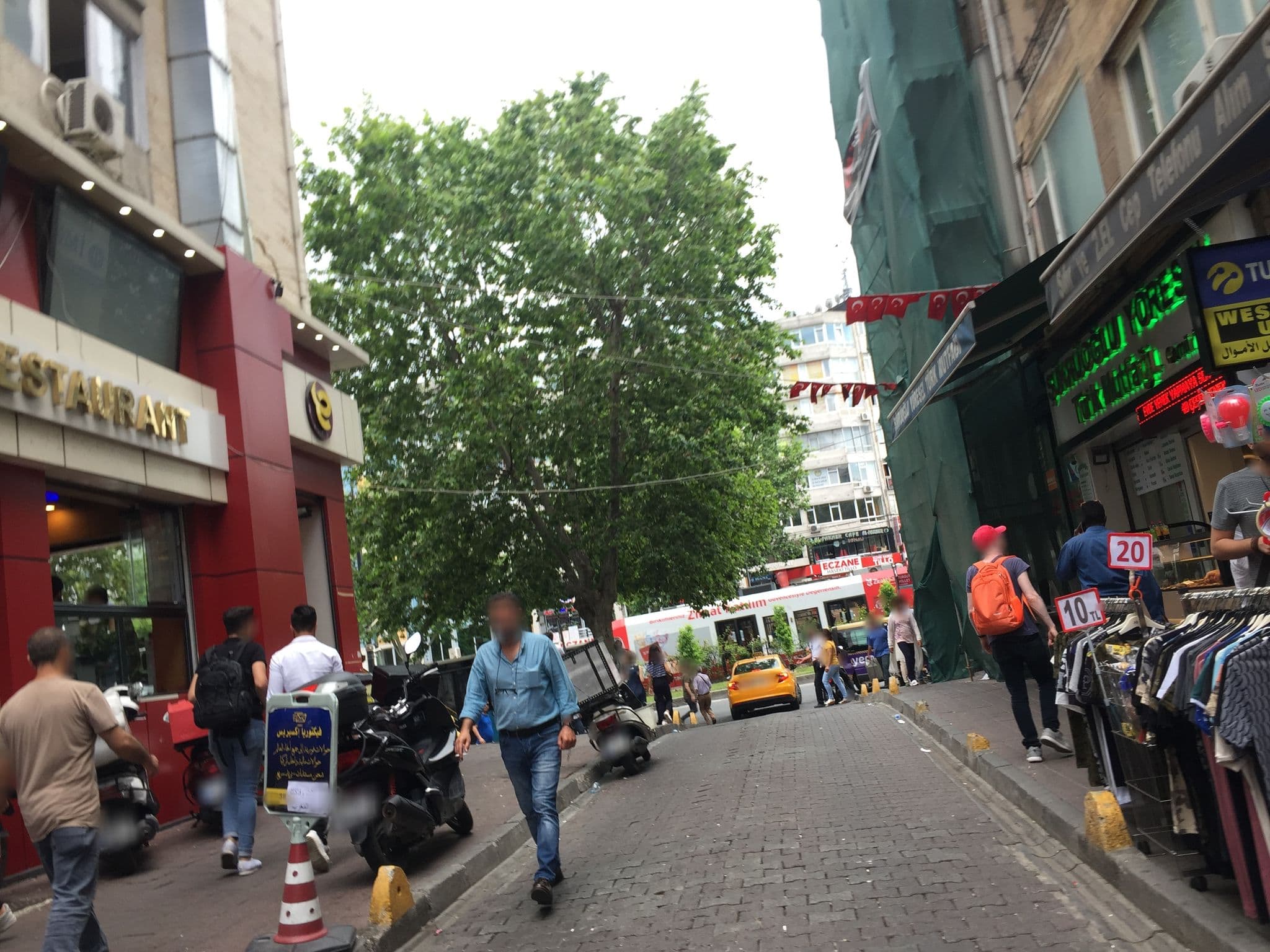 Street view near Otel Bern, Istanbul — © sessiznotalar (CC BY-SA · Mapillary)
