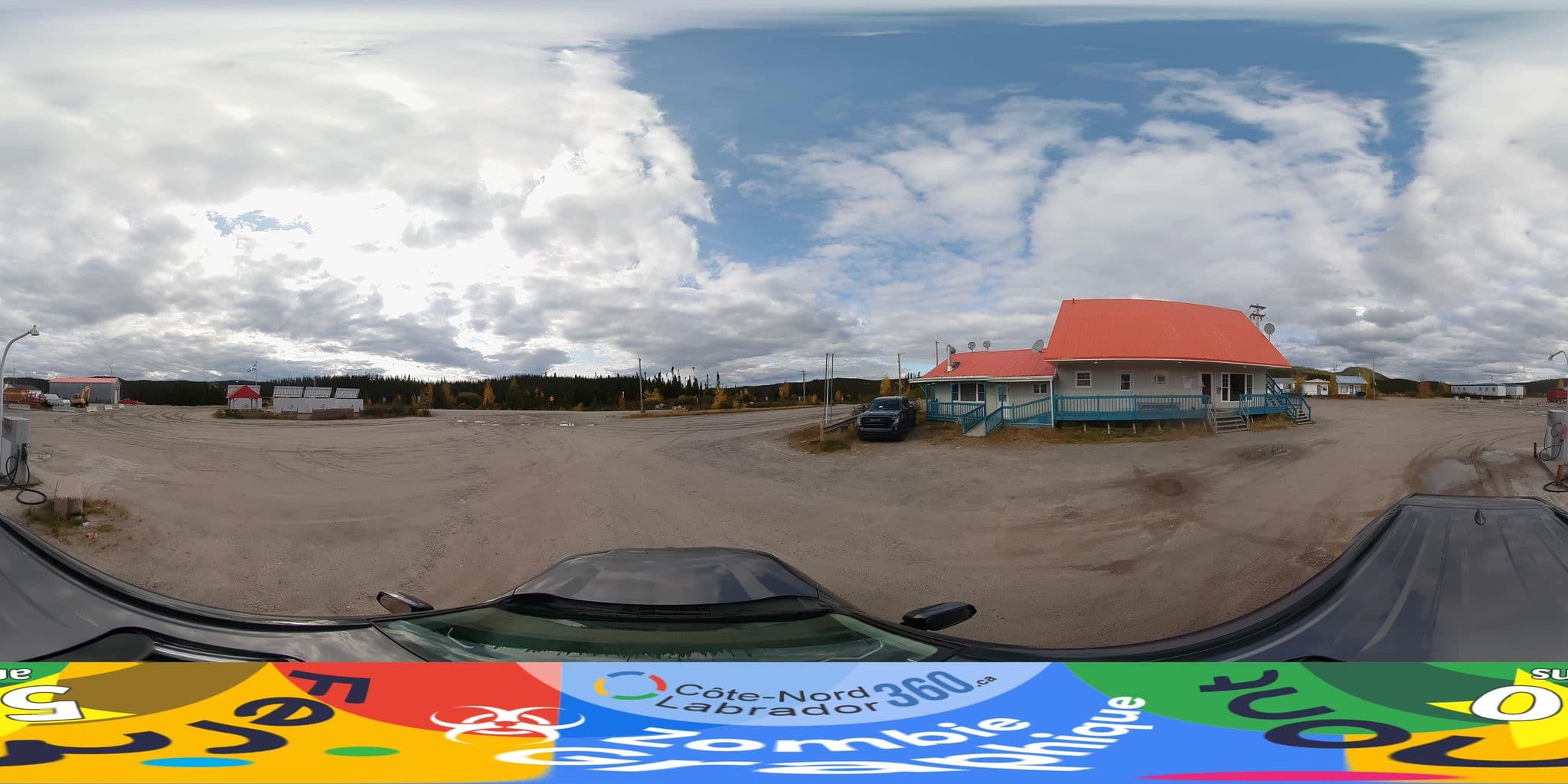 Street view near Pourvoirie Relais-Gabriel, Godefroy — © zombiegraph (CC BY-SA · Mapillary)