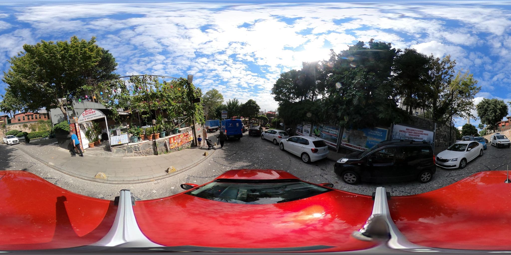 Street view near Blue mosque apart, Sultanahmet — © ademturkmen (CC BY-SA · Mapillary)