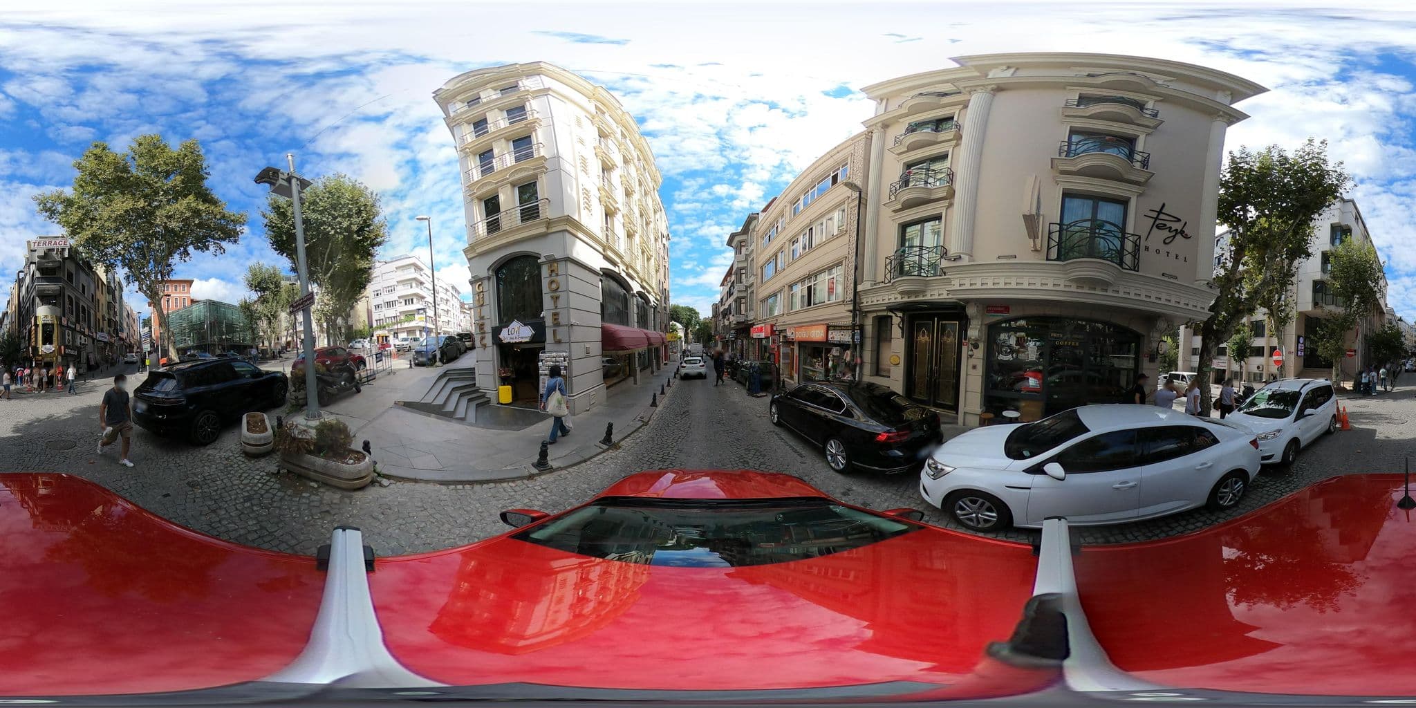 Street view near Aprilia Gold Fitness Center, Sultanahmet — © ademturkmen (CC BY-SA · Mapillary)
