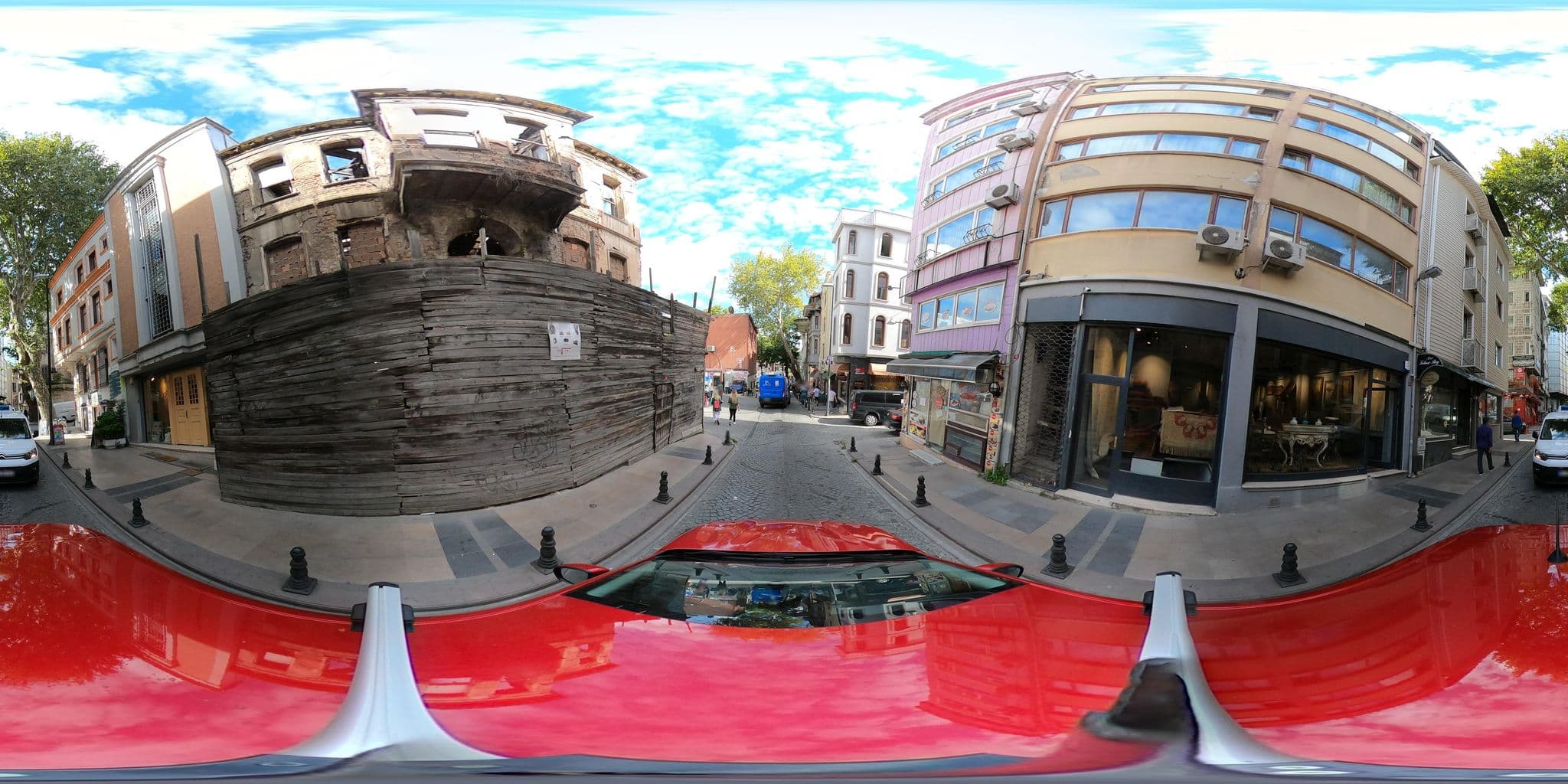 Street view near Mitanni Hotel, Sultanahmet — © ademturkmen (CC BY-SA · Mapillary)