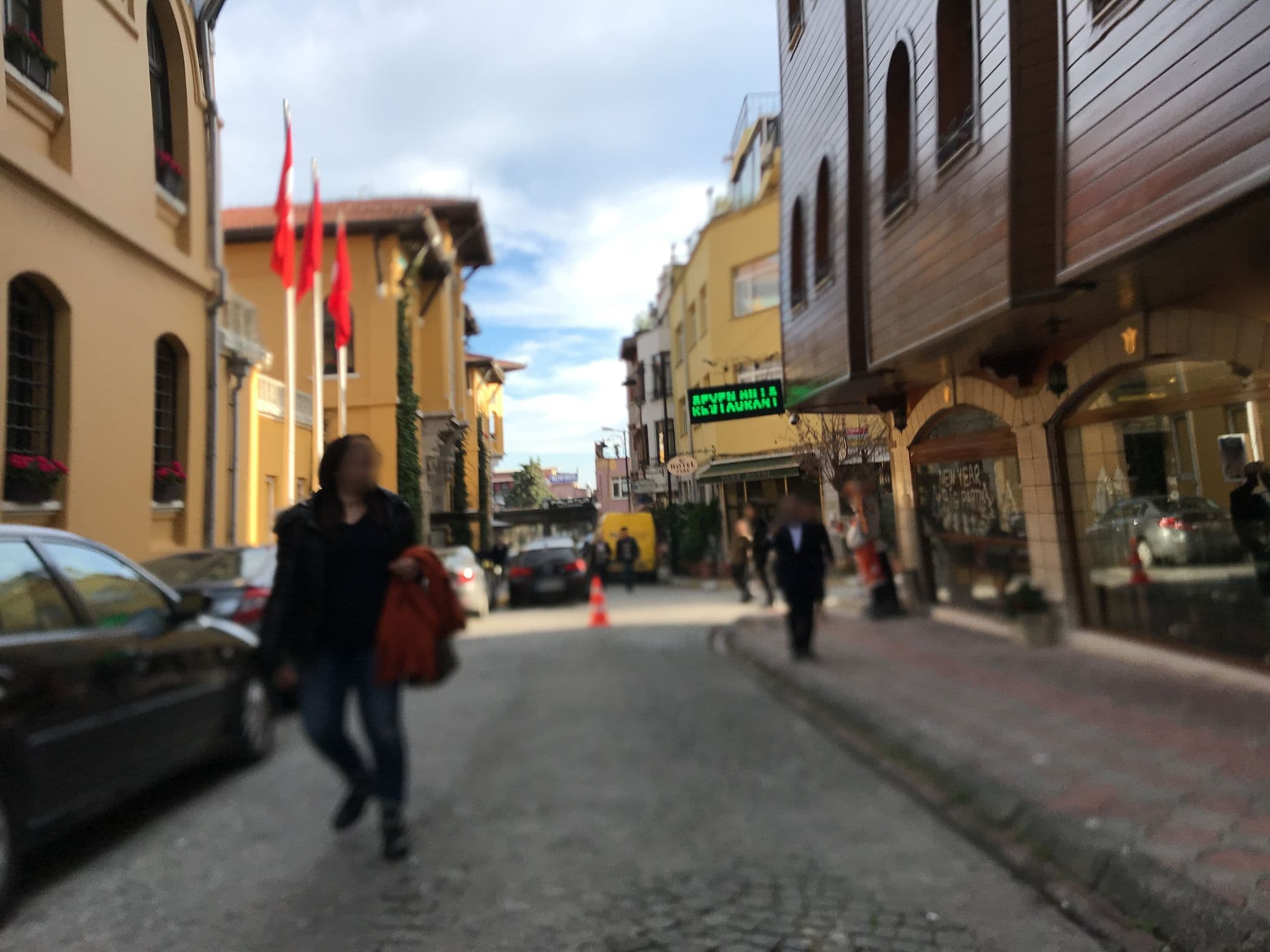 Street view near Sevenhills Hotel, Sultanahmet — © asturksever (CC BY-SA · Mapillary)