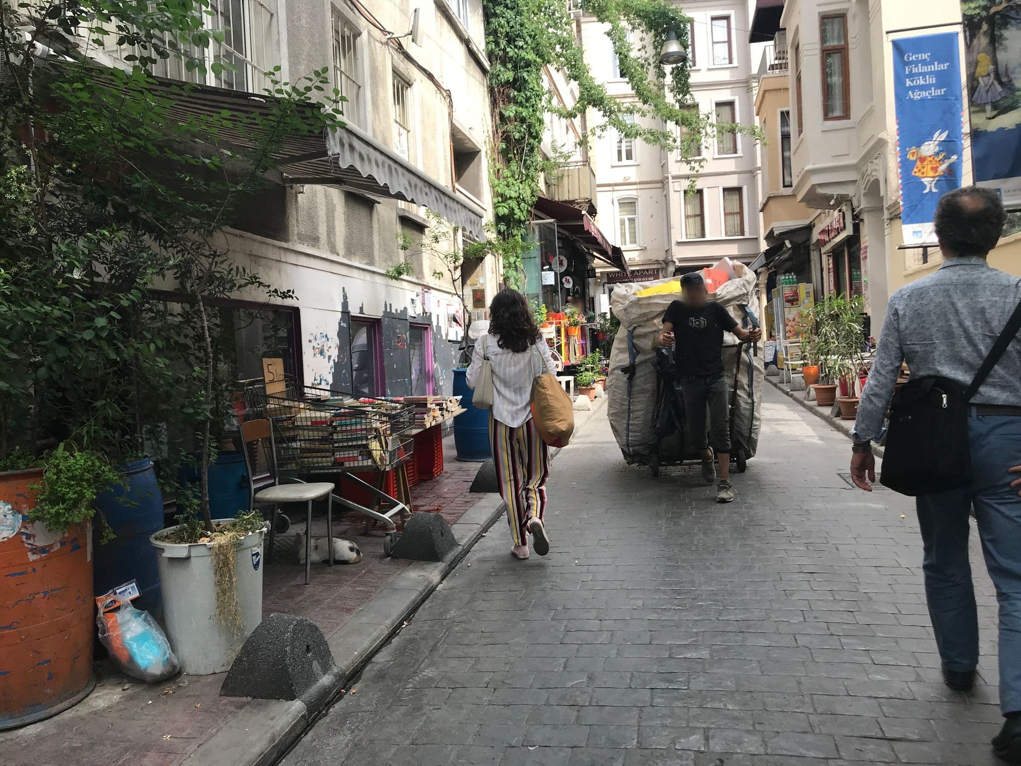Street view near Taksim Safe House, Eminönü — © asturksever (CC BY-SA · Mapillary)