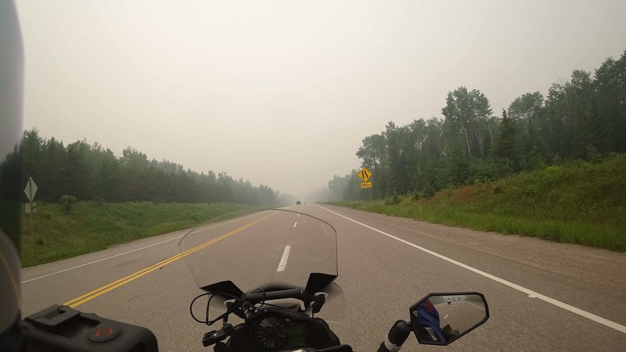 Street view near Entree via chemin Lizotte, Métabetchouan — © michelcouturemotomcm (CC BY-SA · Mapillary)