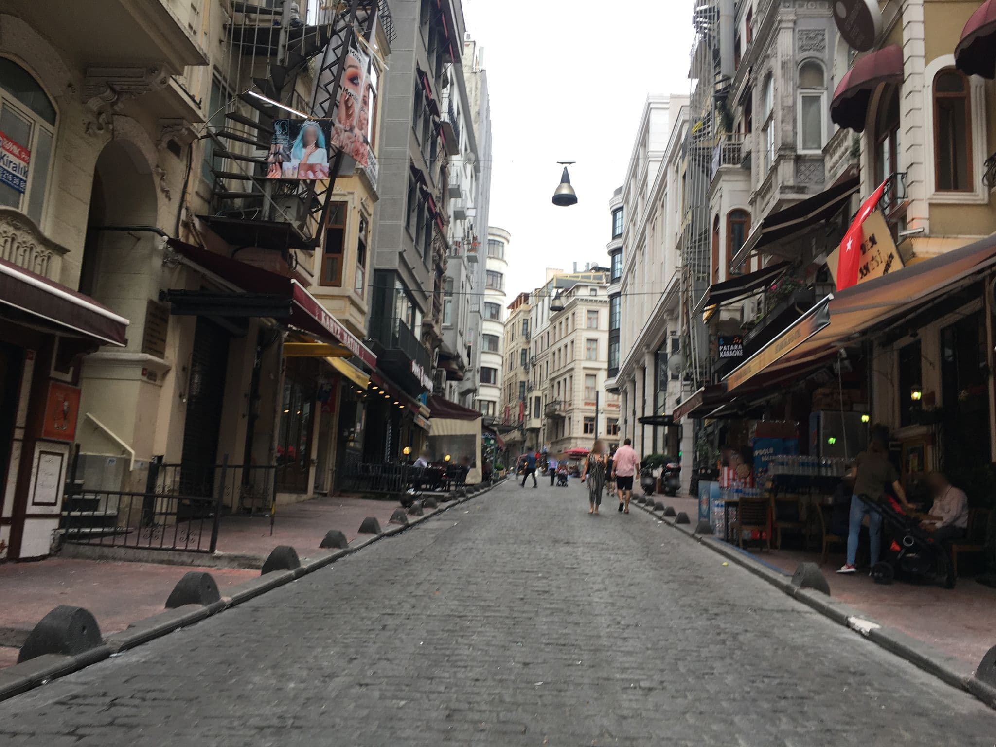Street view near Taksim Hill Residence, Eminönü — © 1ferdi (CC BY-SA · Mapillary)
