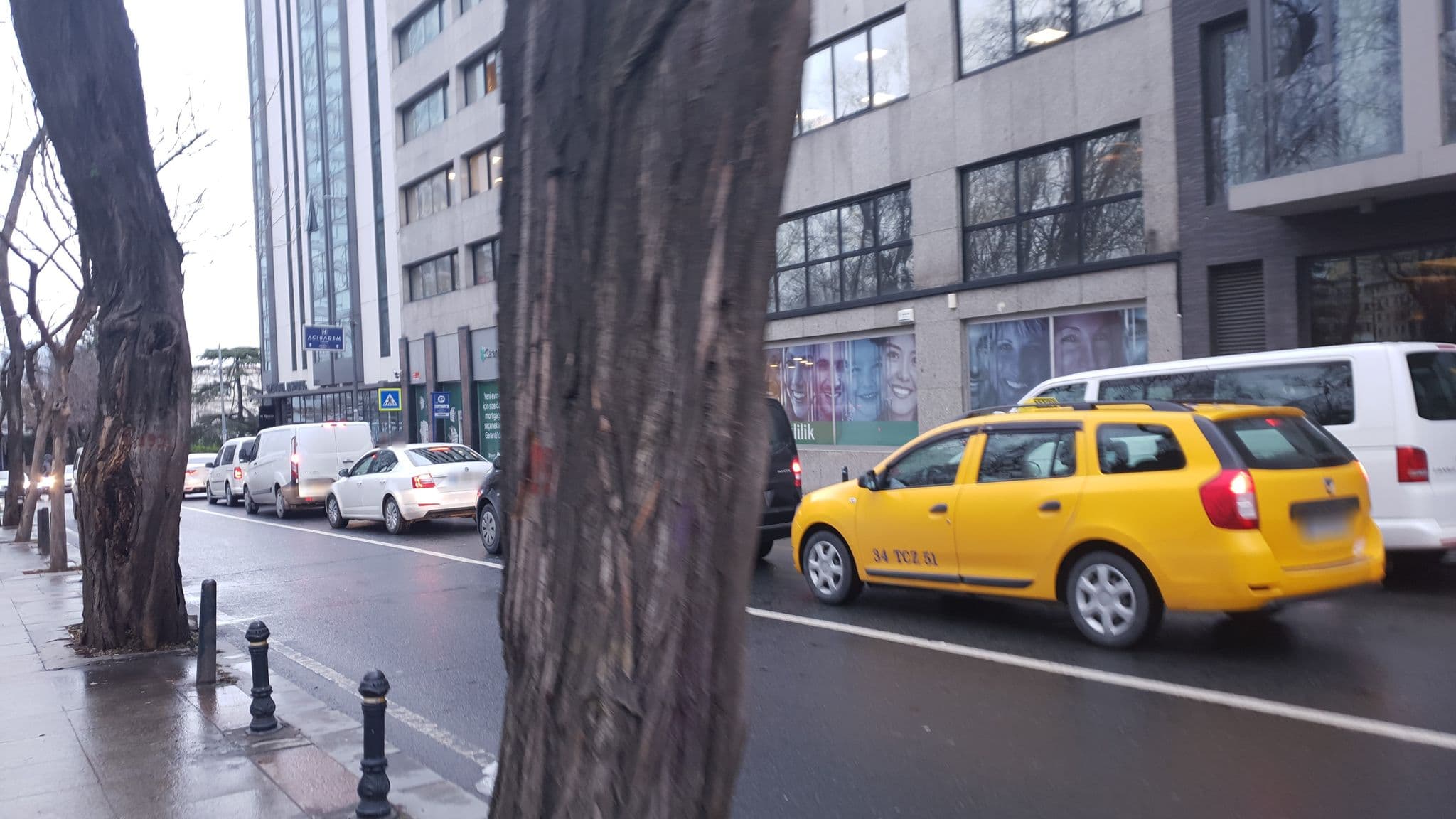 Street view near Avantgarde Collection Taksim Square Hotel, Şişli — © nkirkowa (CC BY-SA · Mapillary)