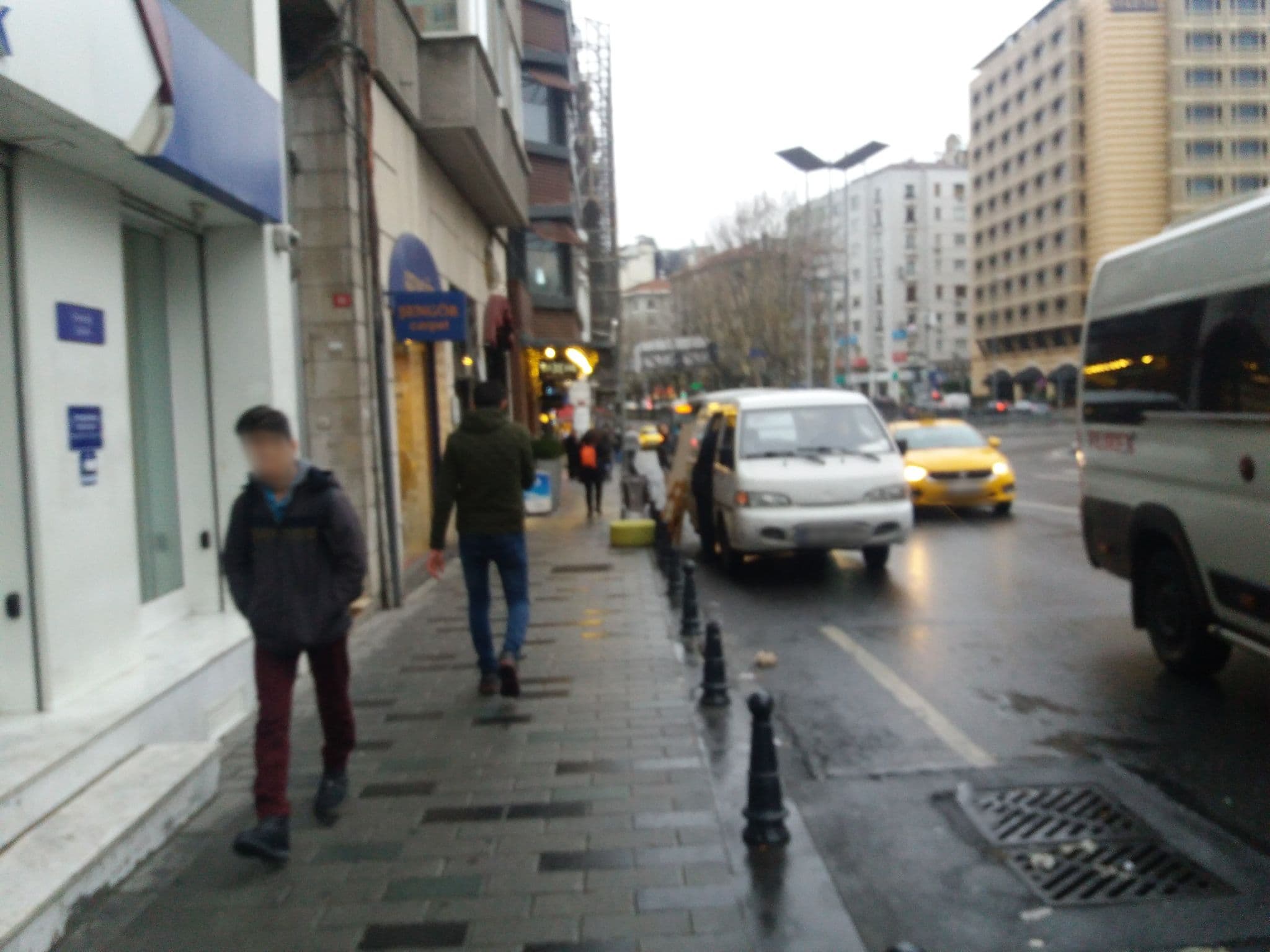 Street view near Taxim Suites, Şişli — © asturksever (CC BY-SA · Mapillary)