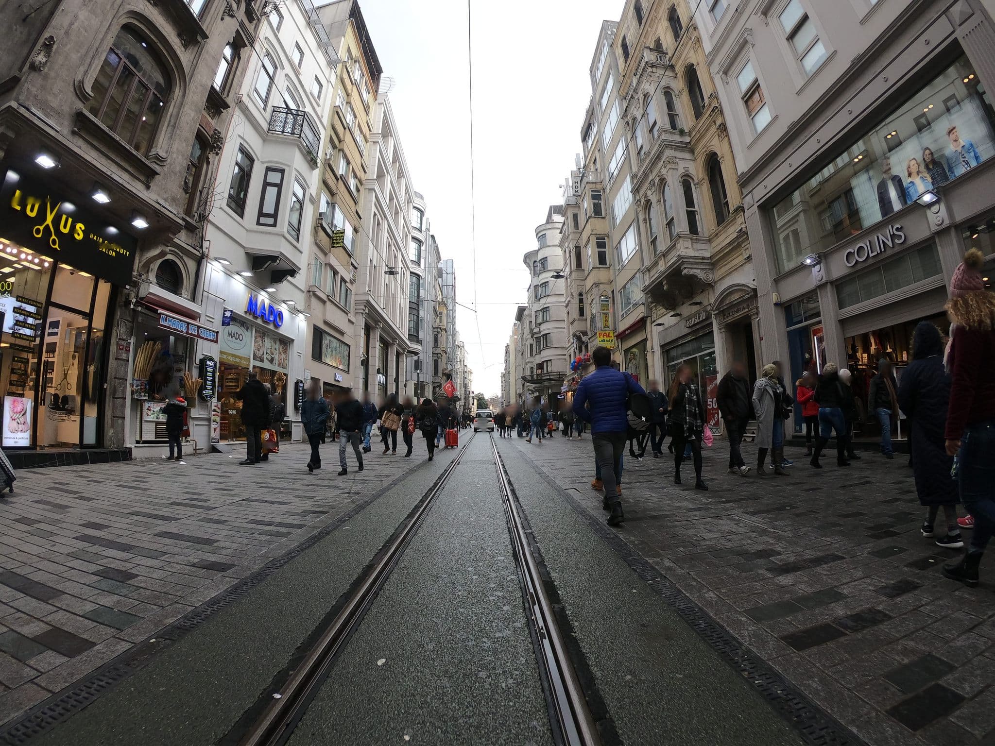 Street view near Premist Hotel Taksim, Eminönü — © chrisbeddow (CC BY-SA · Mapillary)