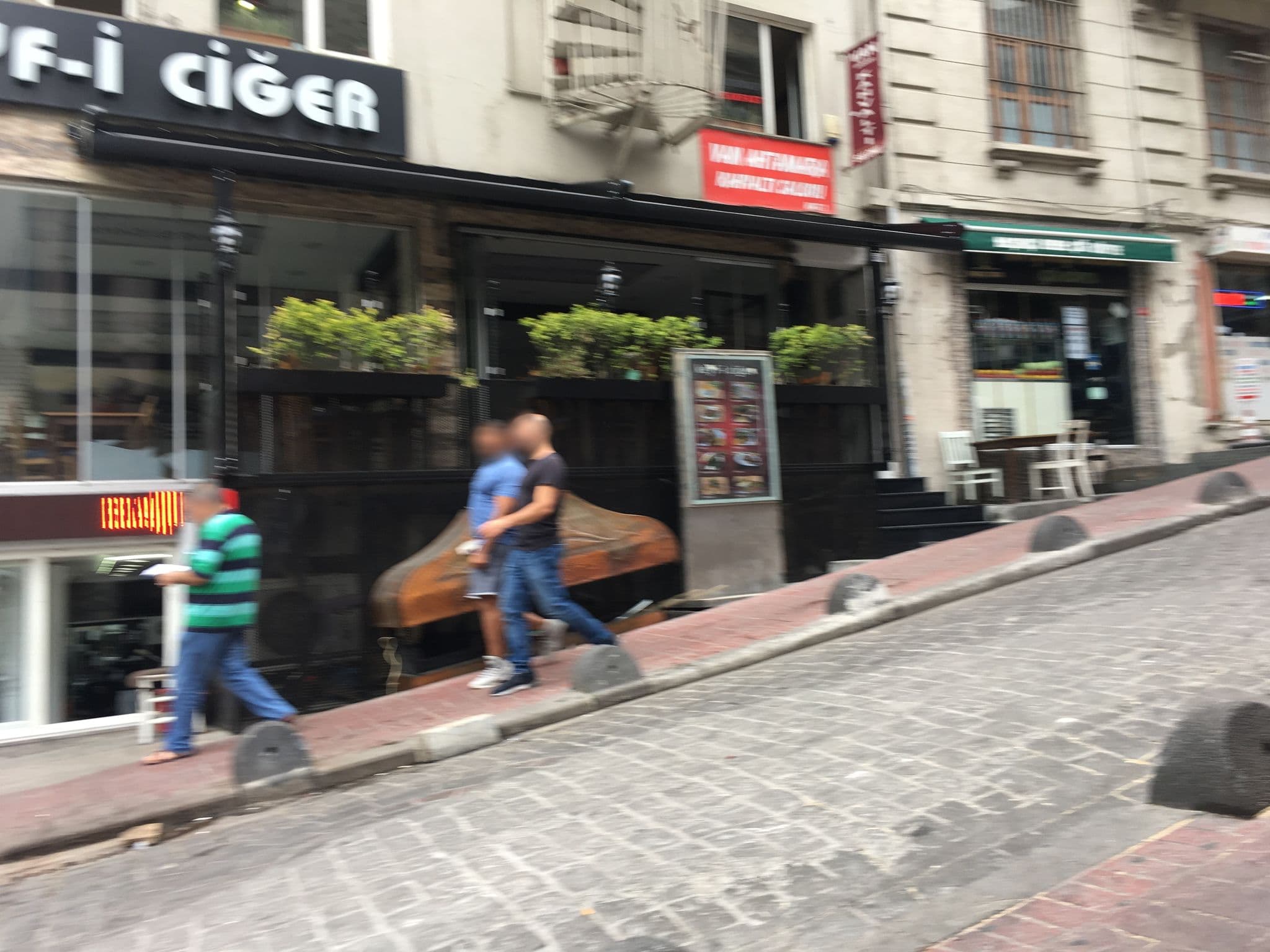 Street view near Taksim White Suites, Eminönü — © 1ferdi (CC BY-SA · Mapillary)
