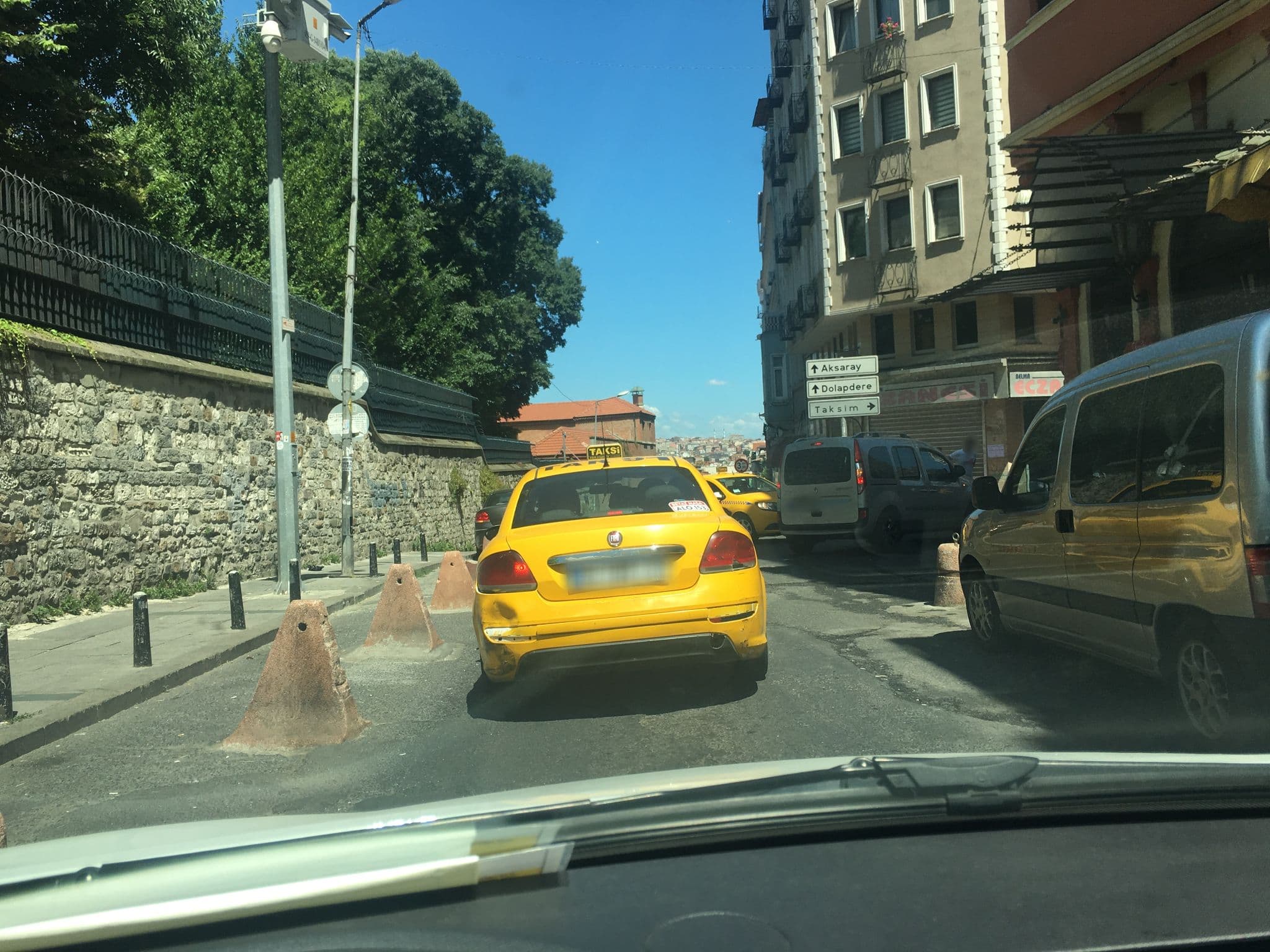 Street view near Taksim Nine Hotel, Eminönü — © myusufuyan (CC BY-SA · Mapillary)