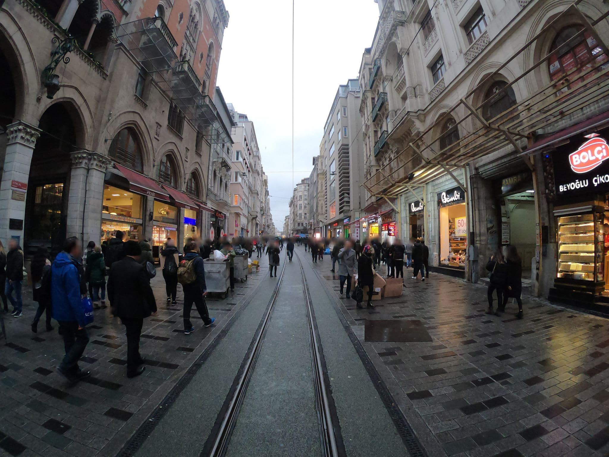 Street view near Taksim Apart Melita, Eminönü — © chrisbeddow (CC BY-SA · Mapillary)