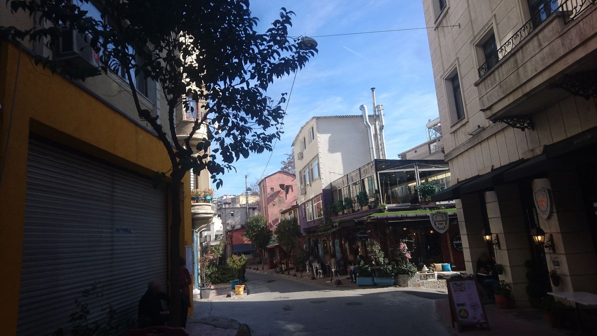 Street view near Galata Port Flat Hotel, Eminönü — © ferhat6155 (CC BY-SA · Mapillary)