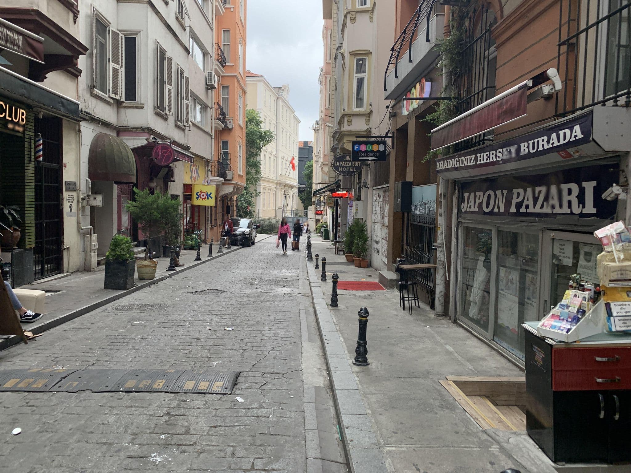 Street view near Astan Hotel Taksim, Eminönü — © robot8a (CC BY-SA · Mapillary)