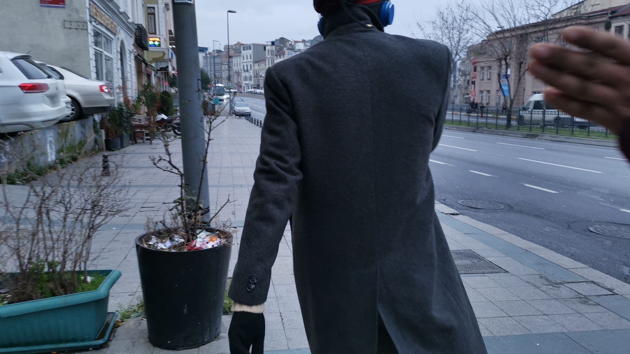 Street view near Hotel Flash, Eminönü — © asturksever (CC BY-SA · Mapillary)