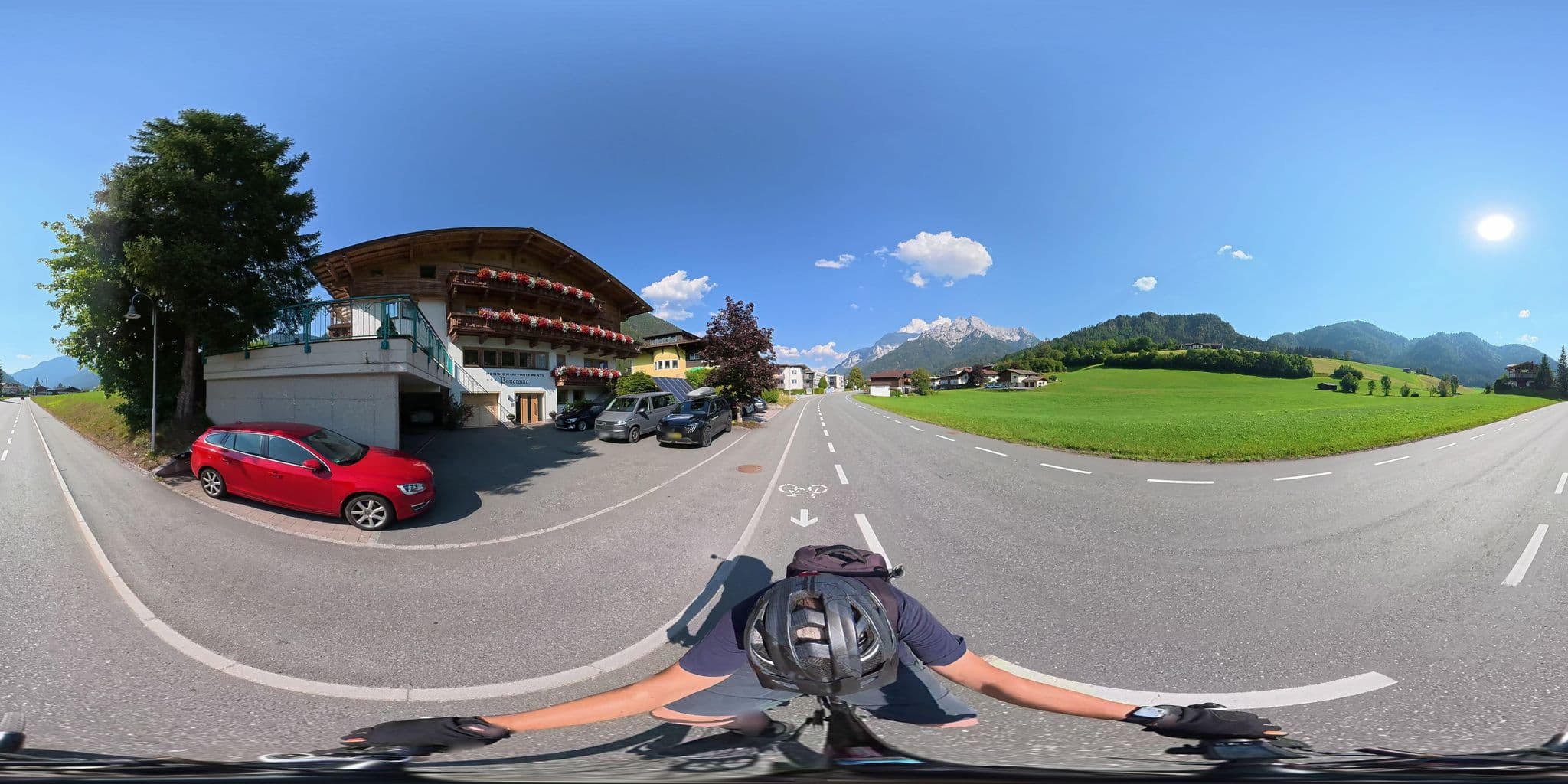 Street view near Pension Panorama, Waidring — © osmplus_org (CC BY-SA · Mapillary)