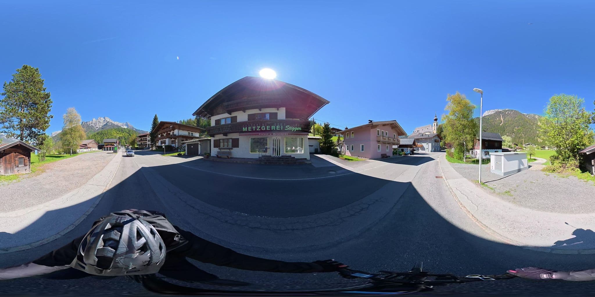Street view near Pension Schweizerhof, Waidring — © osmplus_org (CC BY-SA · Mapillary)