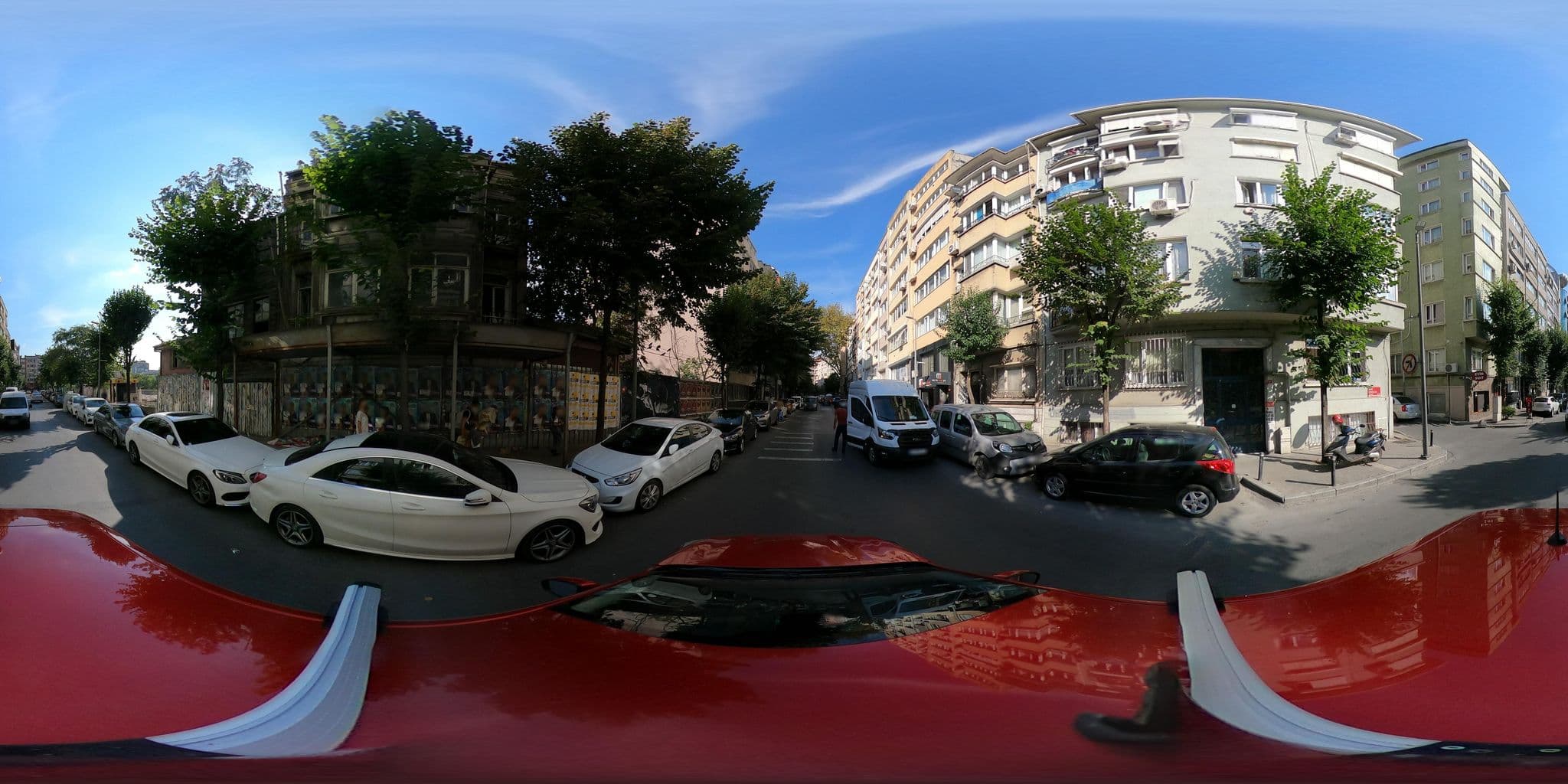 Street view near Bomonti Otel, Şişli — © ademturkmen (CC BY-SA · Mapillary)