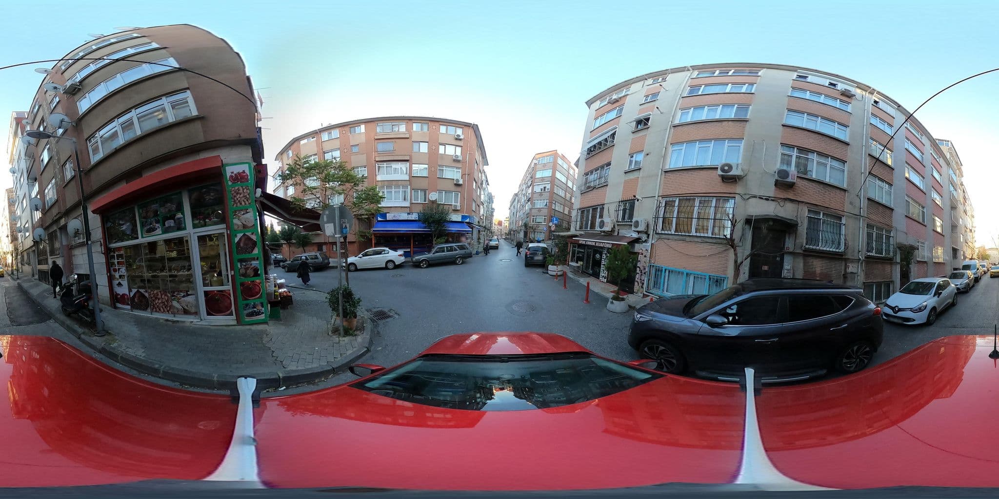 Street view near Eminoğlu Apartmanı, Şişli — © ademturkmen (CC BY-SA · Mapillary)
