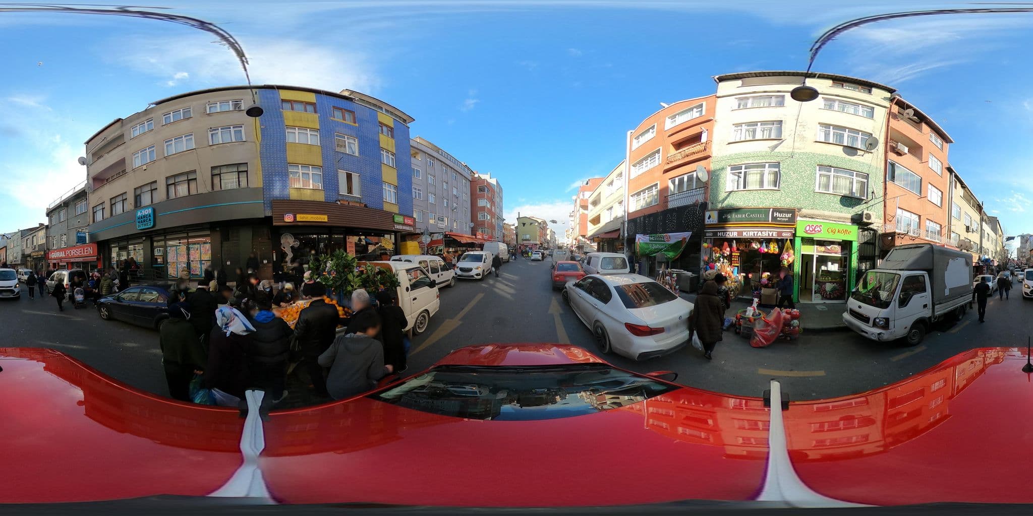 Street view near Nagehan's Home, Şişli — © ademturkmen (CC BY-SA · Mapillary)