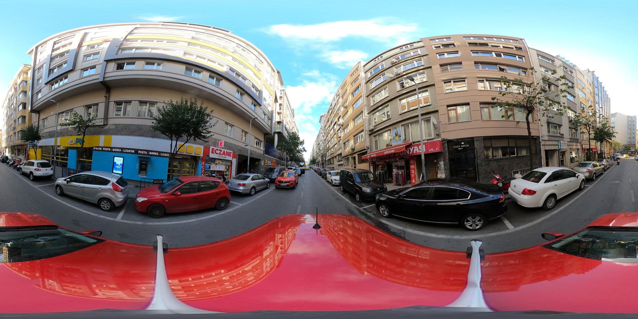 Street view near Executive Lounge Imperial Hotel, Şişli — © yturkmenoglu (CC BY-SA · Mapillary)