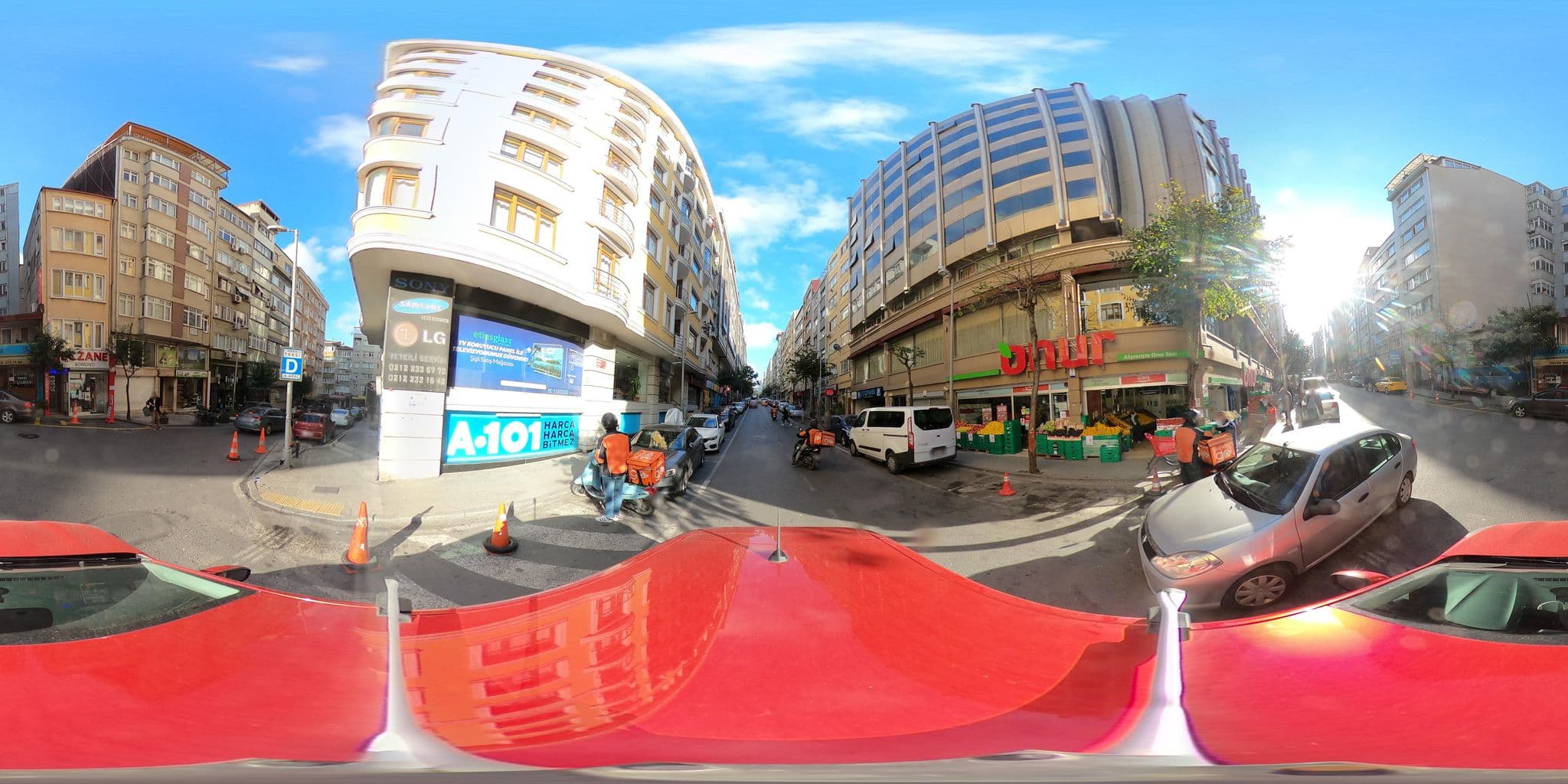 Street view near 38 Hotels, Şişli — © yturkmenoglu (CC BY-SA · Mapillary)