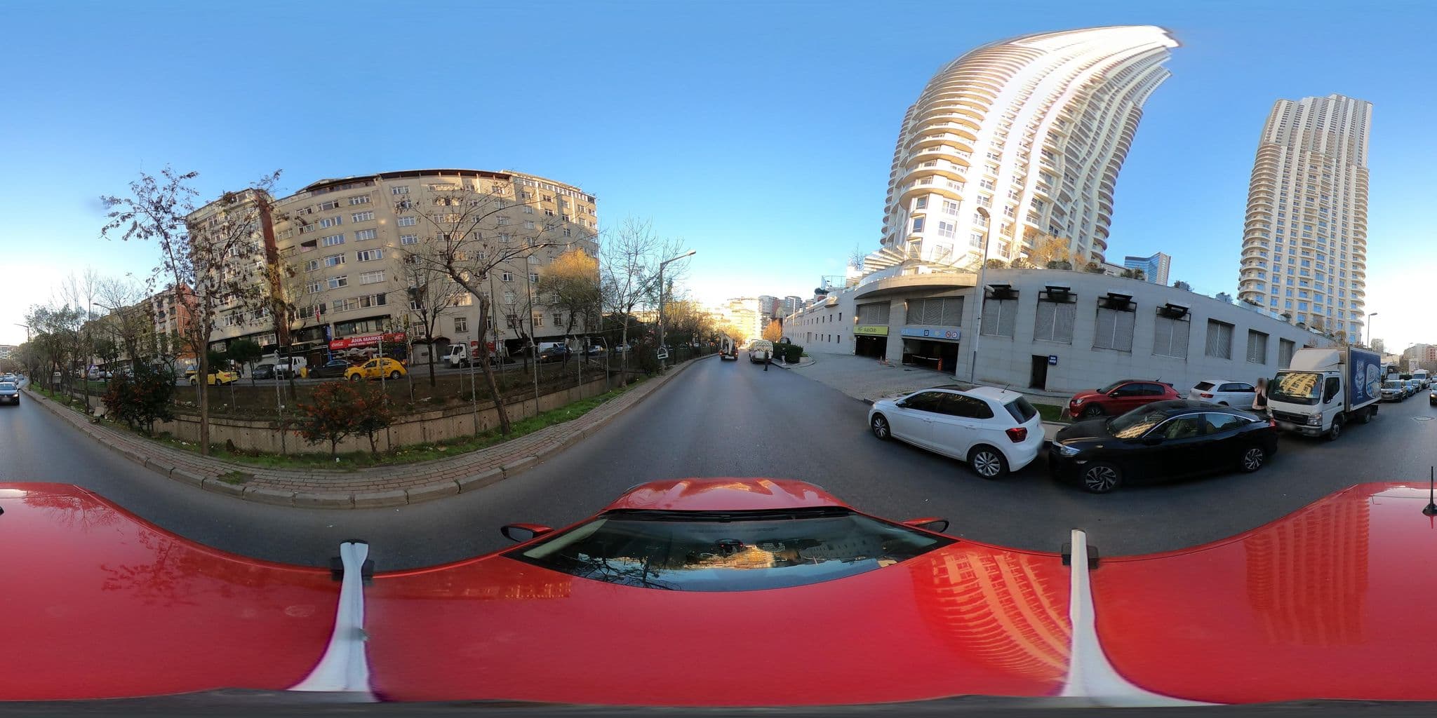 Street view near frazer plaza hotel, Şişli — © ademturkmen (CC BY-SA · Mapillary)