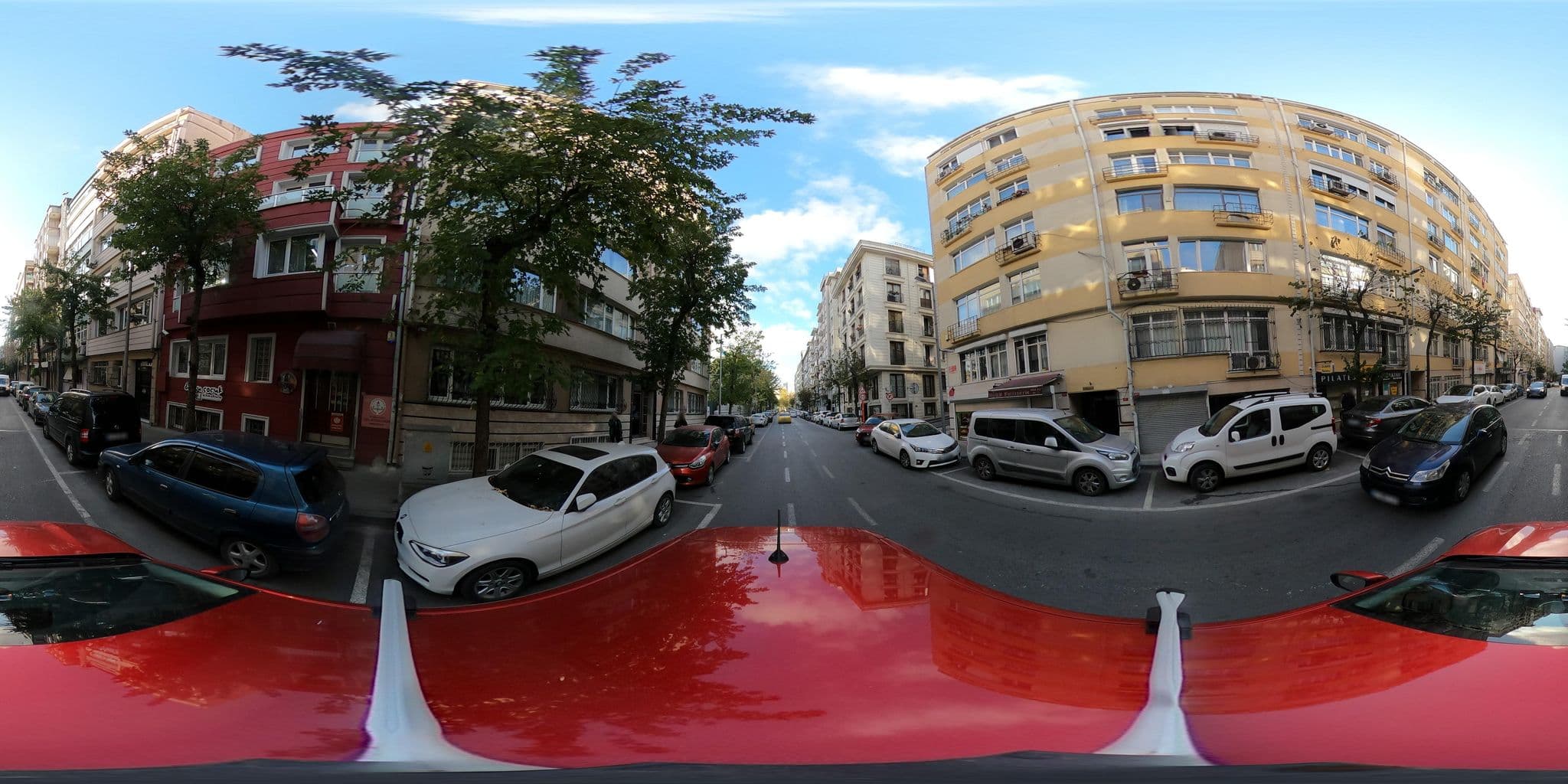Street view near Imperial Hotel SPA Center, Şişli — © yturkmenoglu (CC BY-SA · Mapillary)