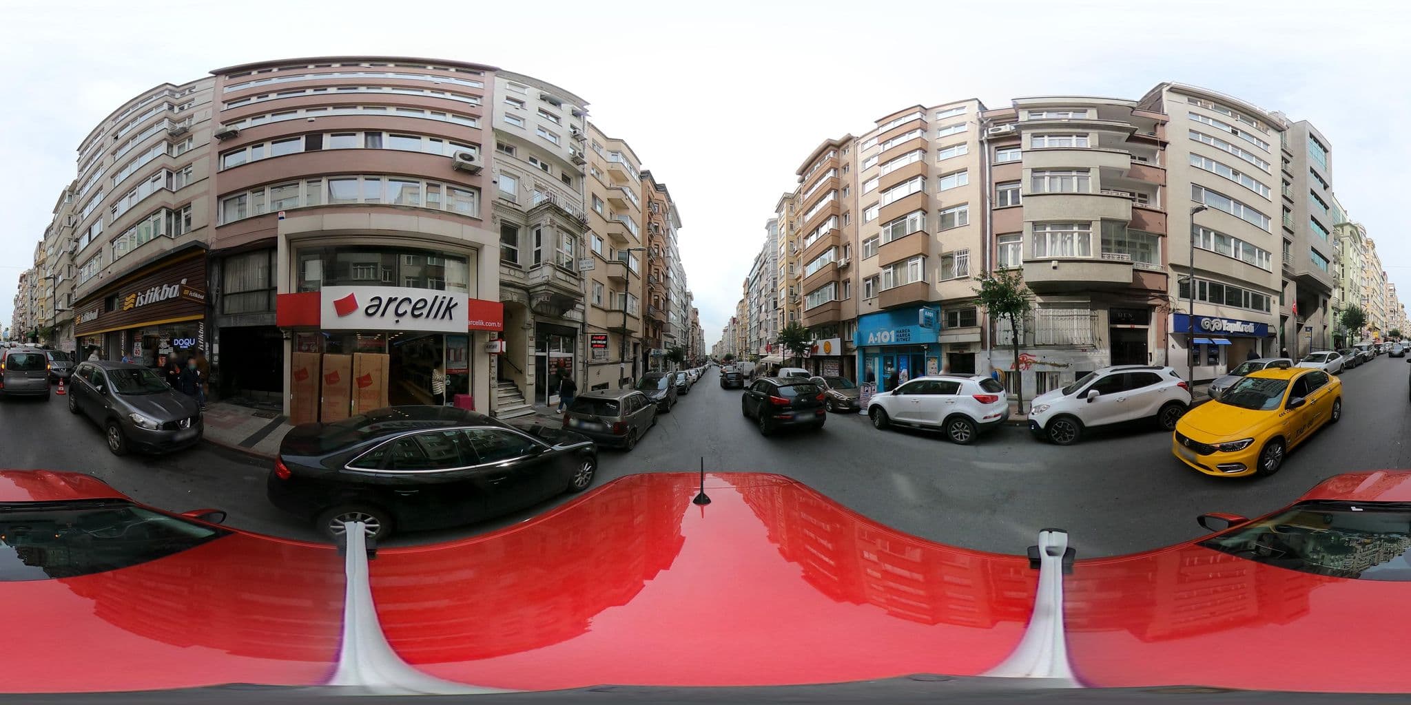 Street view near Zehra Hotel, Şişli — © ademturkmen (CC BY-SA · Mapillary)