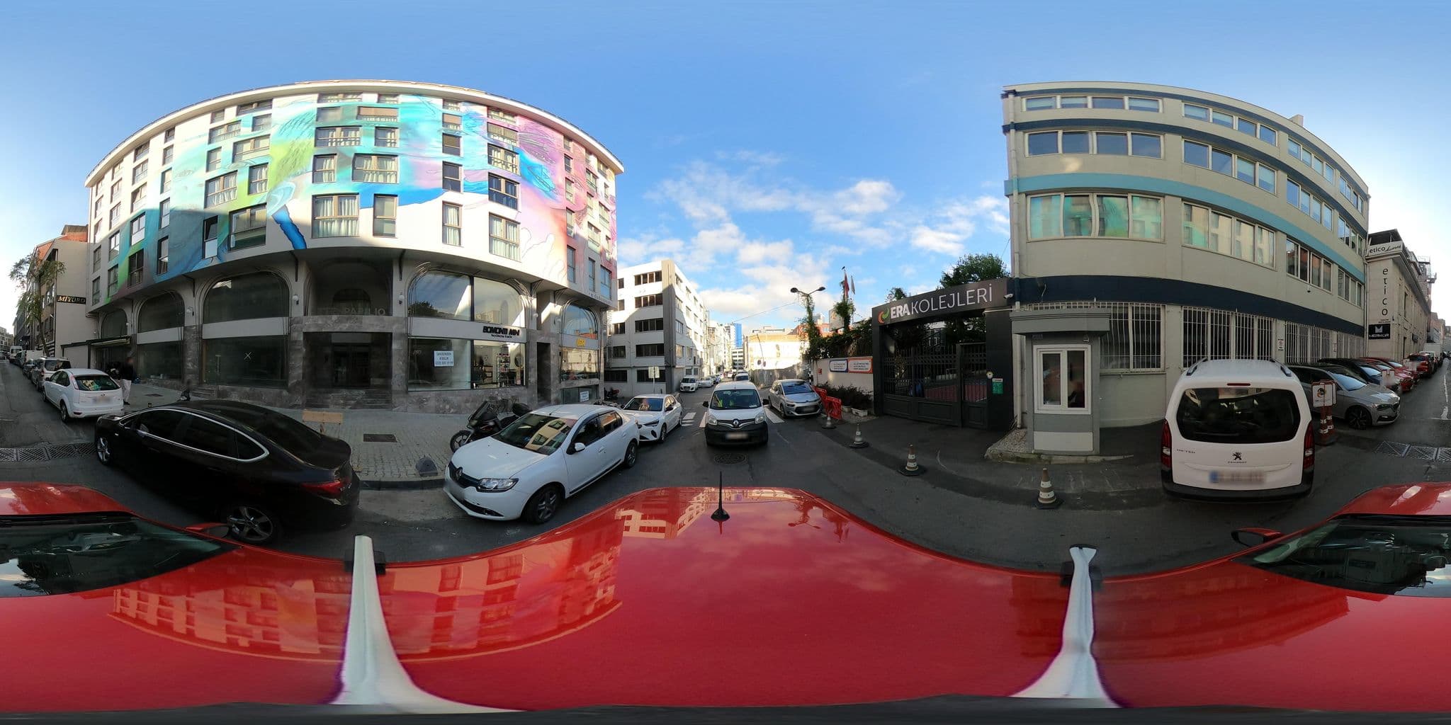 Street view near Febor İstanbul Bomonti Hotel & Spa, Şişli — © yturkmenoglu (CC BY-SA · Mapillary)