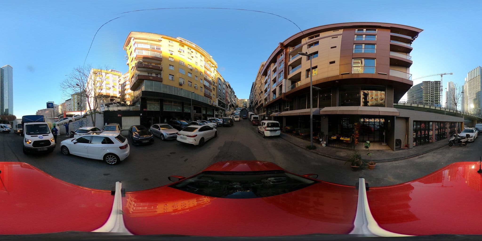 Street view near Big Box Hotel, Şişli — © ademturkmen (CC BY-SA · Mapillary)