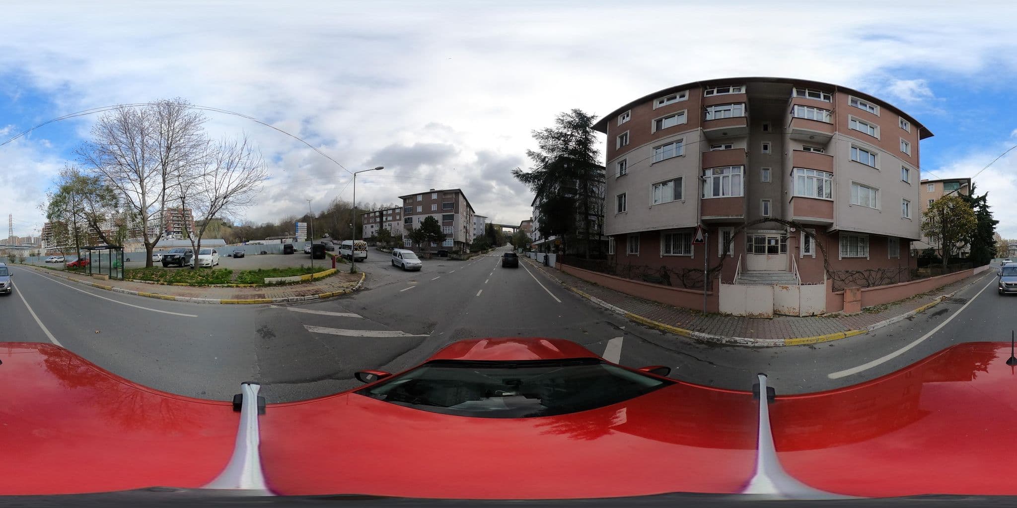 Street view near Yangelyat Oteli, Şişli — © ademturkmen (CC BY-SA · Mapillary)