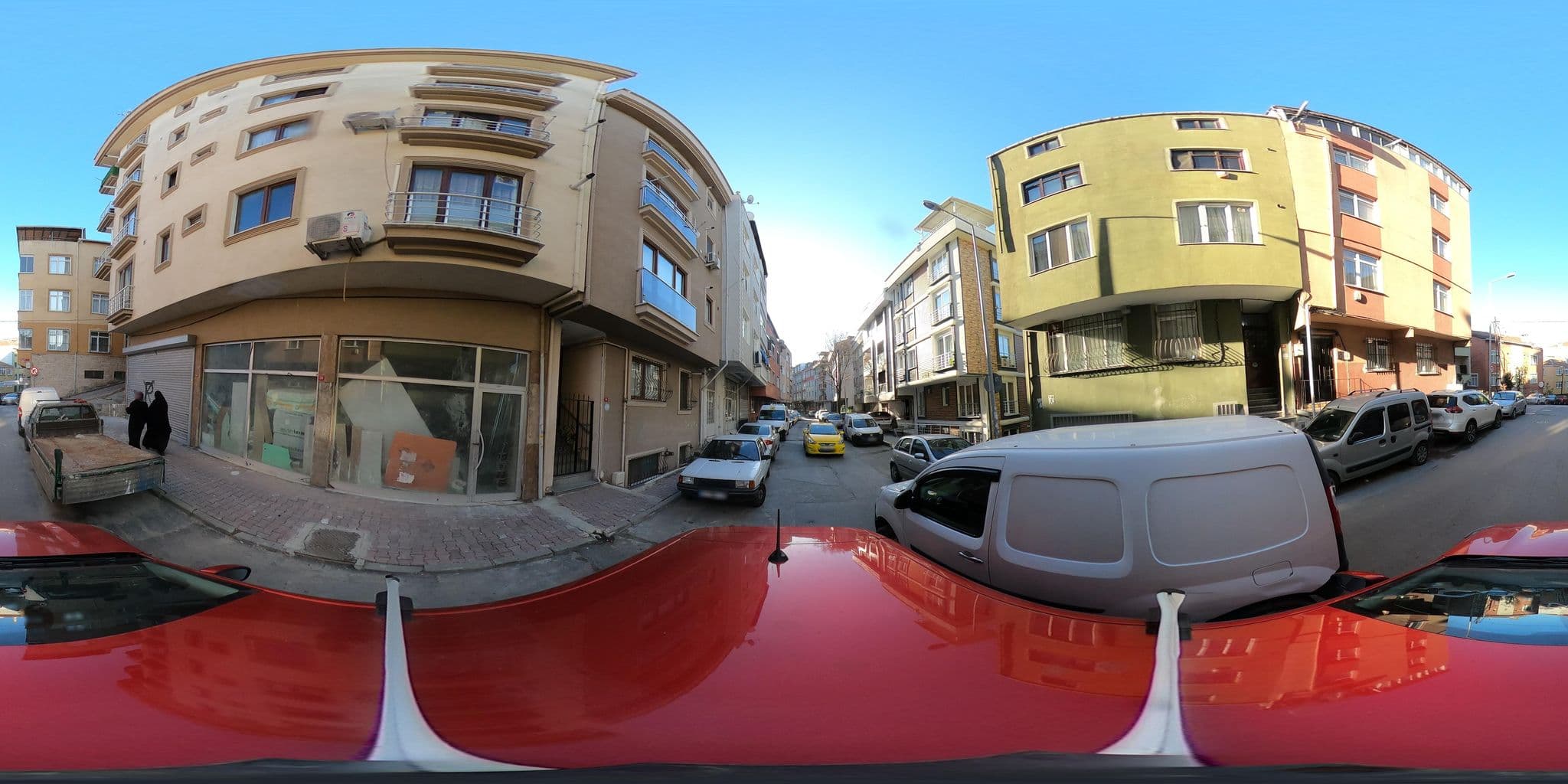 Street view near fortyfourapartotel, Şişli — © ademturkmen (CC BY-SA · Mapillary)
