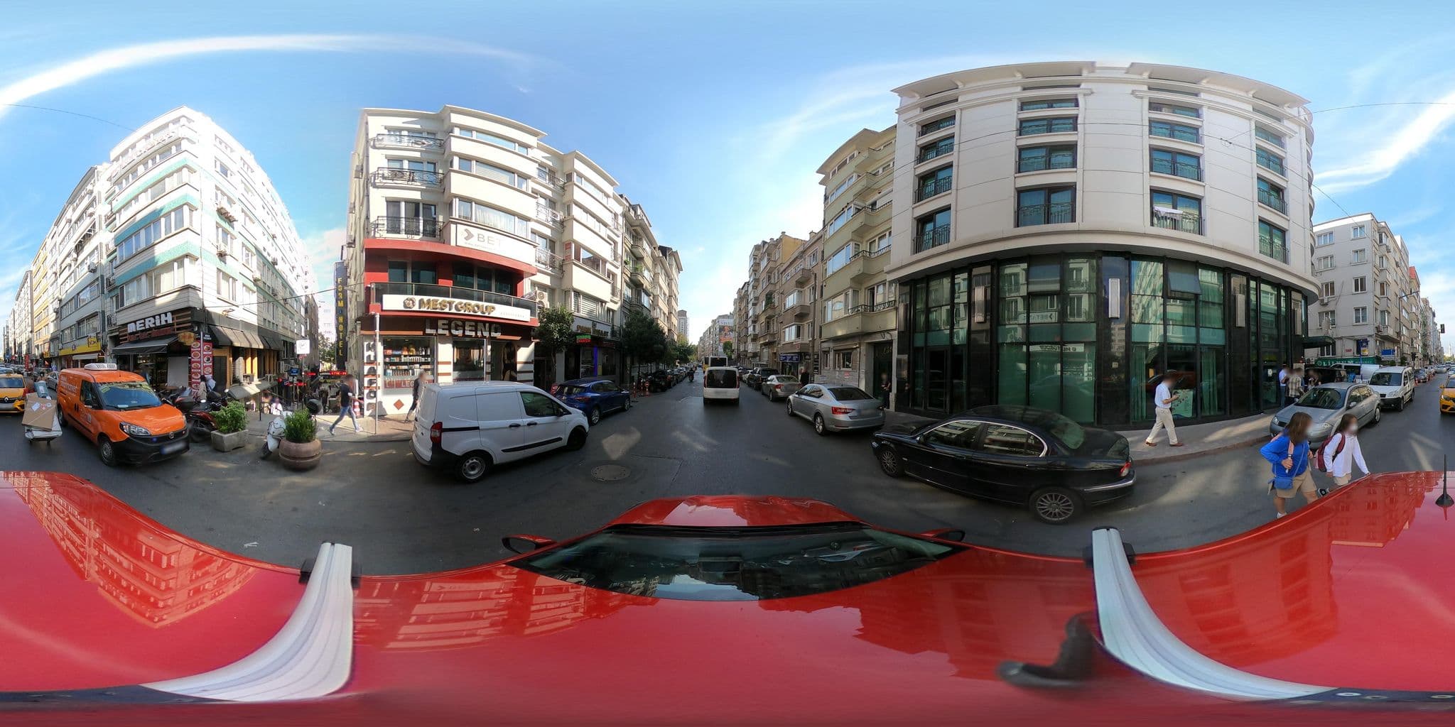 Street view near Form Hotel, Şişli — © ademturkmen (CC BY-SA · Mapillary)