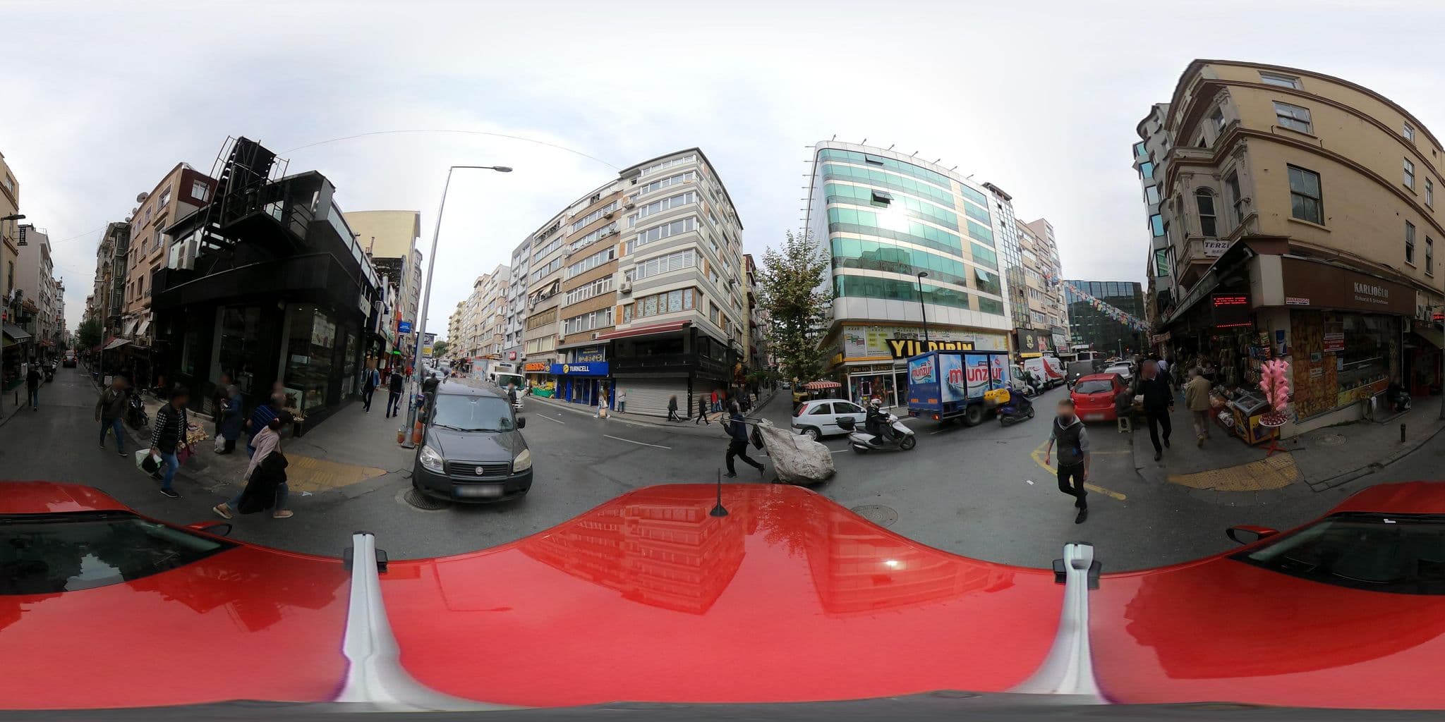 Street view near Beria Suites, Şişli — © ademturkmen (CC BY-SA · Mapillary)