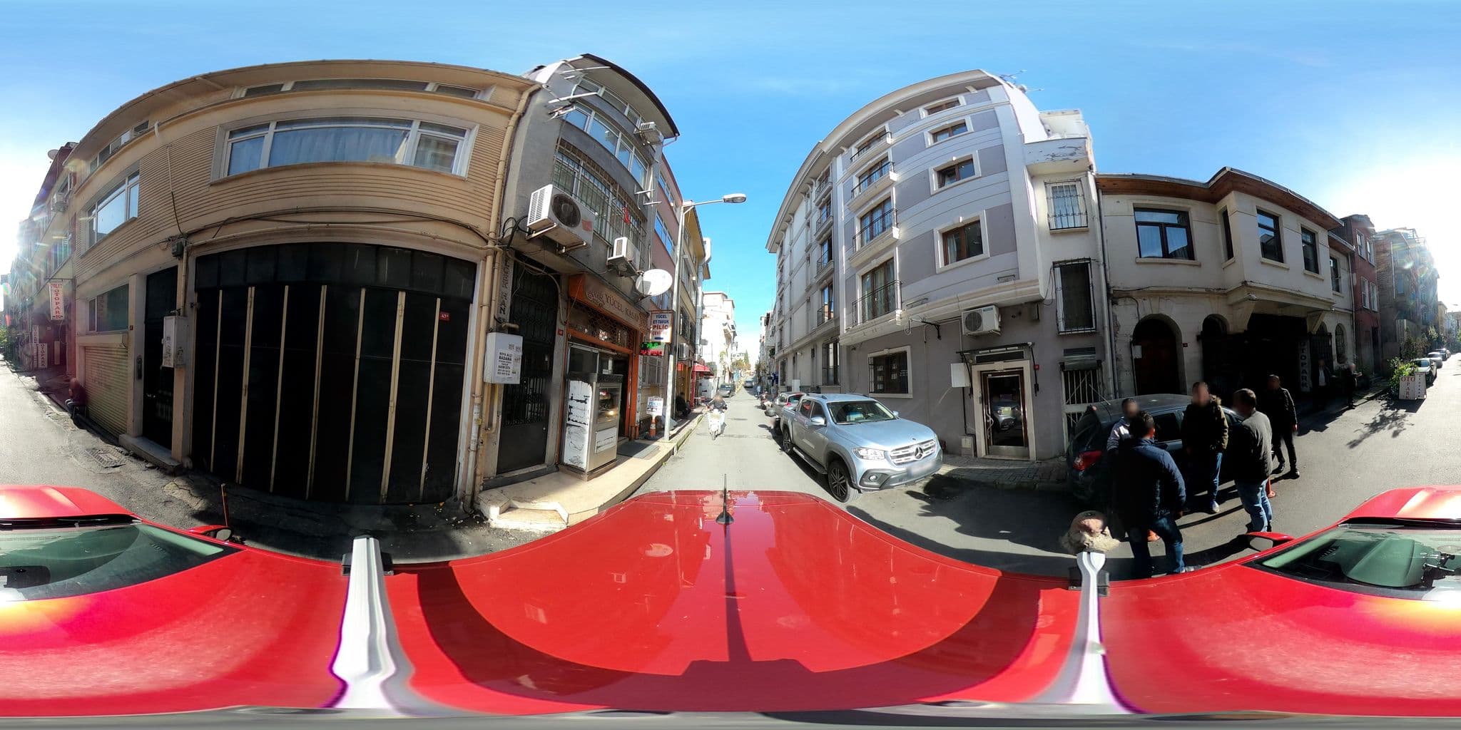 Street view near Istanbul Apartments, Şişli — © ademturkmen (CC BY-SA · Mapillary)
