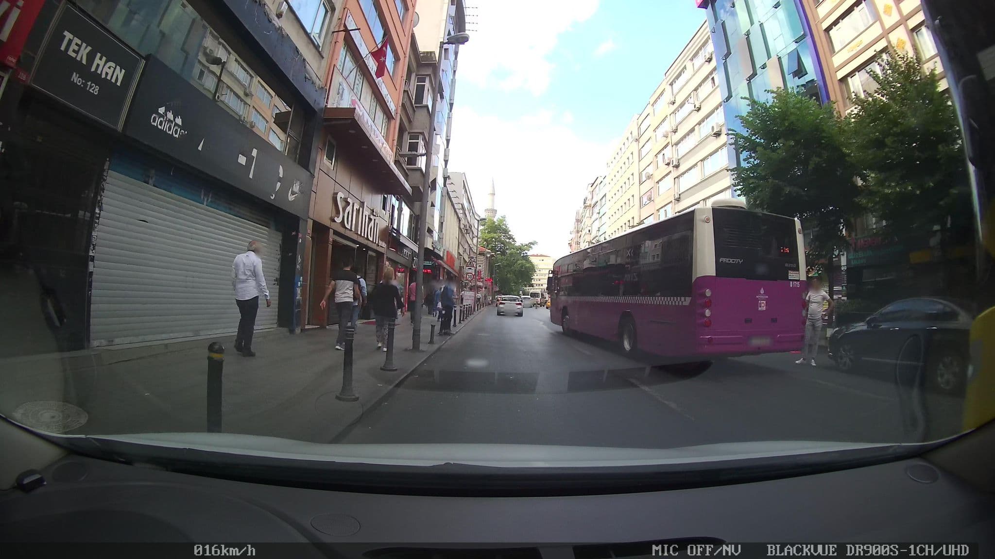Street view near Bliss Istanbul Hotel, Şişli — © ahmetegri (CC BY-SA · Mapillary)