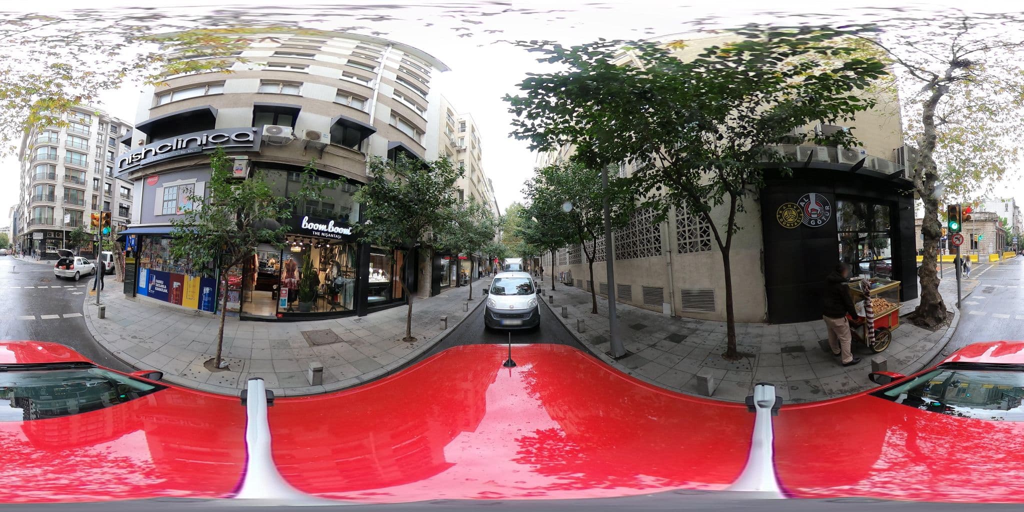 Street view near Mariot Hotel, Şişli — © yturkmenoglu (CC BY-SA · Mapillary)