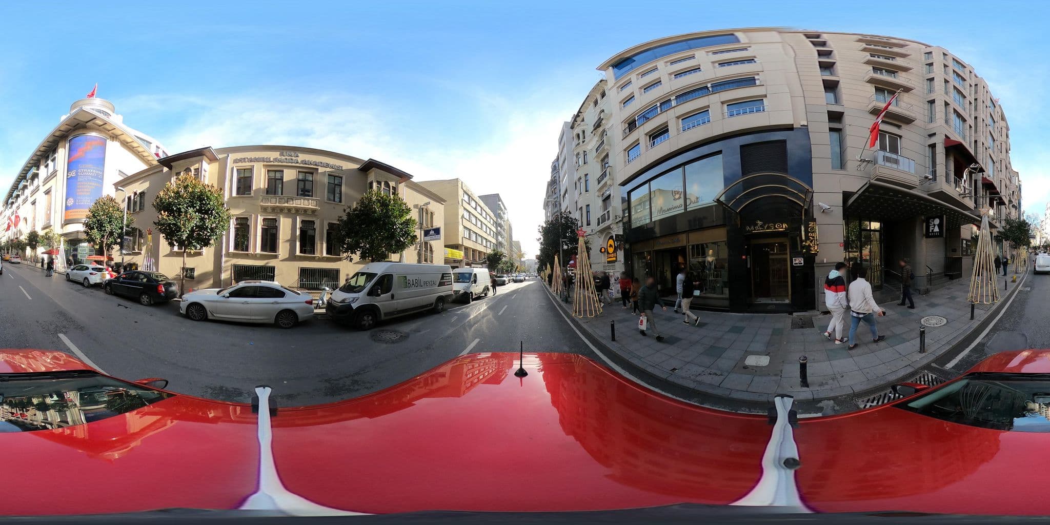 Street view near The Stay Boulevard Nişantaşı, Şişli — © ademturkmen (CC BY-SA · Mapillary)