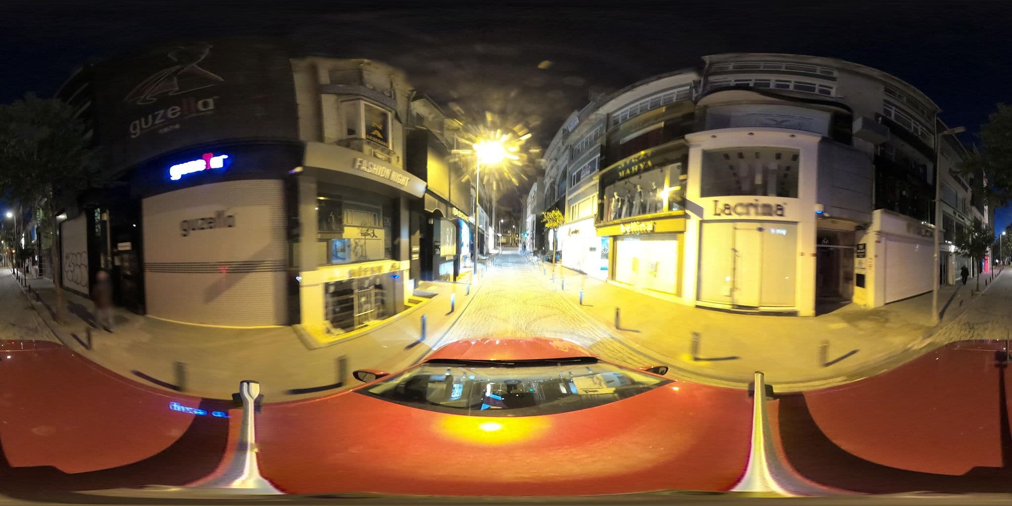 Street view near Ramada Plaza By Wyndam İstanbul City Hotel, Şişli — © ademturkmen (CC BY-SA · Mapillary)