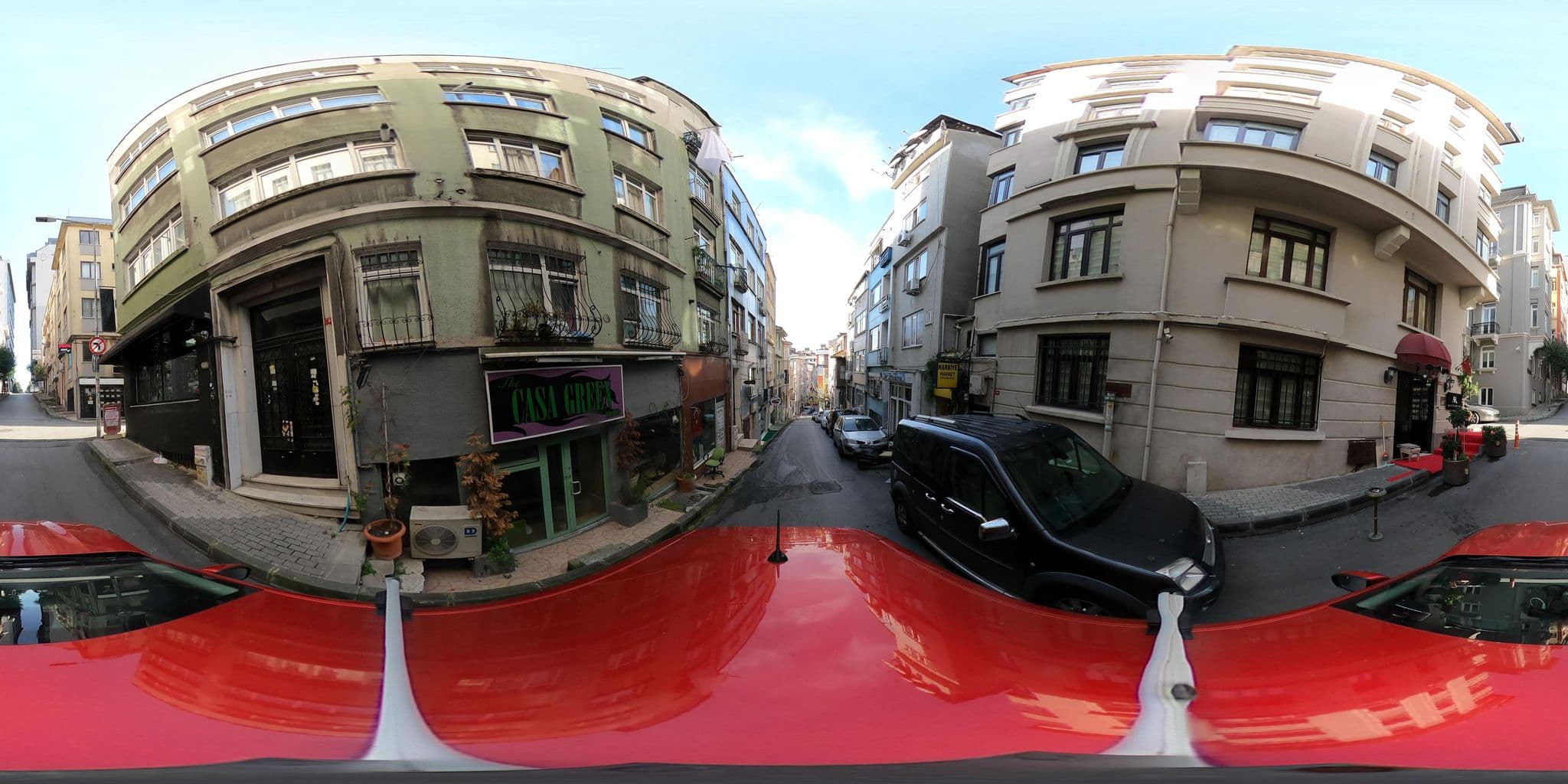 Street view near Şişli Ar Suites, Şişli — © ademturkmen (CC BY-SA · Mapillary)