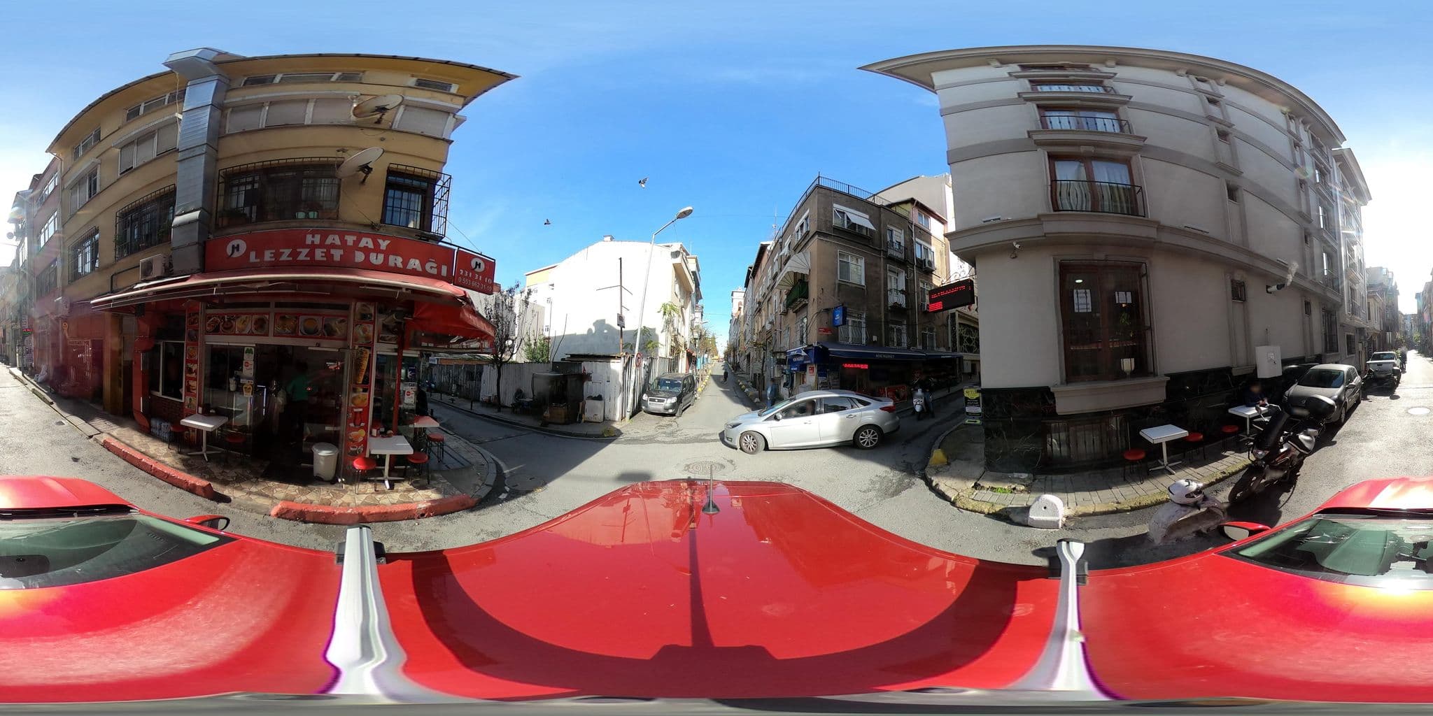 Street view near Wide Vogue Suit Taksim, Şişli — © ademturkmen (CC BY-SA · Mapillary)